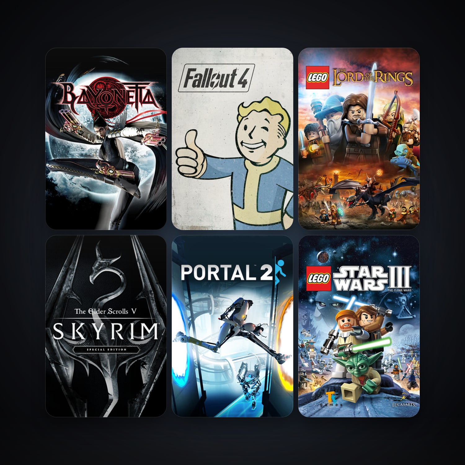 Portal 2 + Star Wars: Battlefront 2 (Classic, 2005), 69 games, Steam 11, clean — HabibiAccounts
