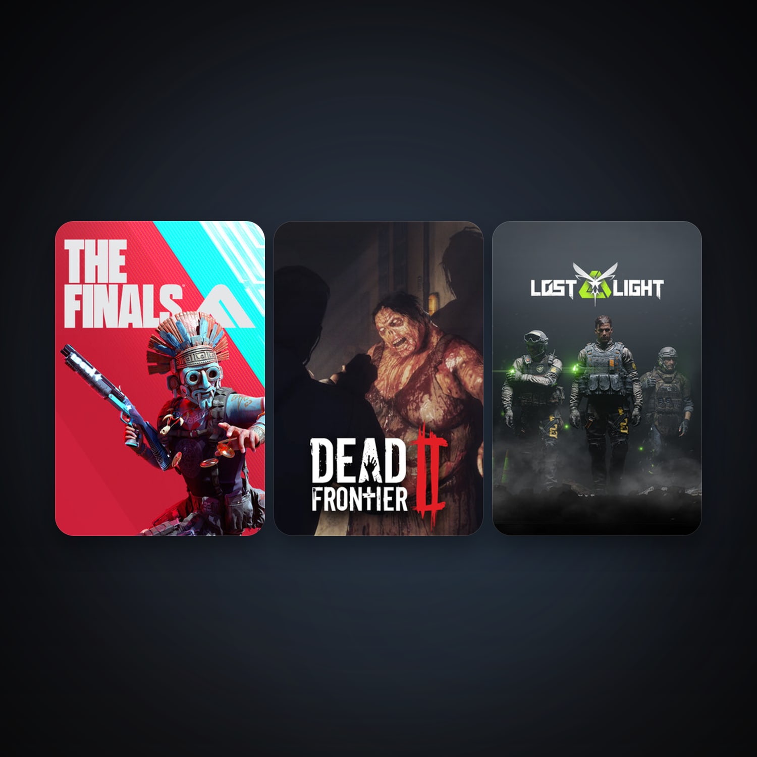 Dead Frontier 2 + Lost Light, 5 games, clean — HabibiAccounts