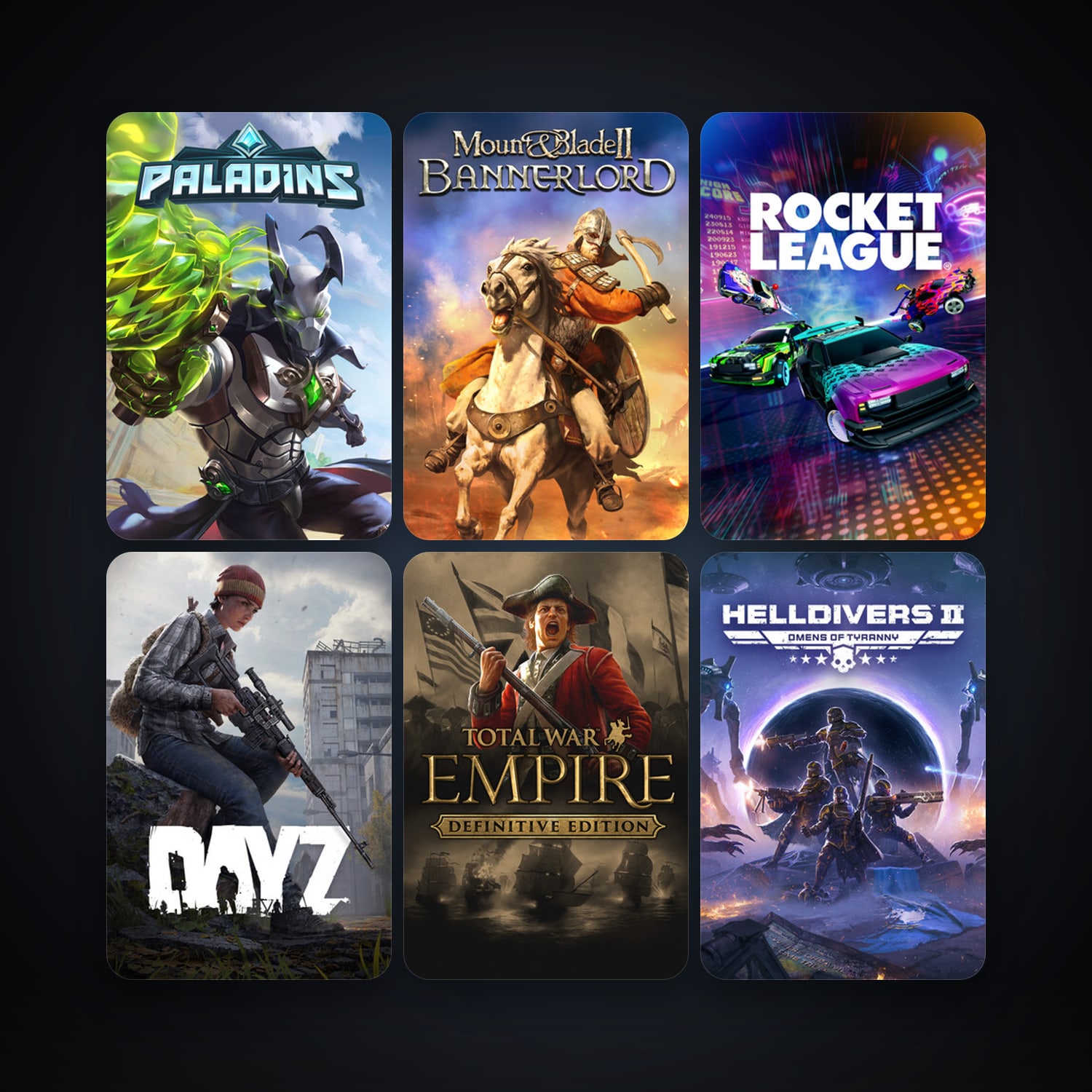 Empire: Total War + DayZ, 139 games, Steam 12, clean — HabibiAccounts