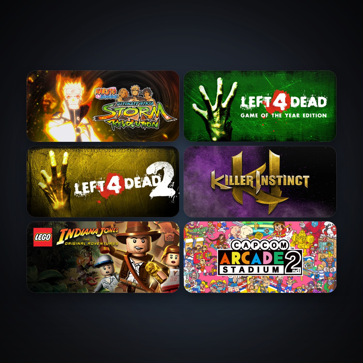 Left 4 Dead + Left 4 Dead 2, 10 games, clean — HabibiAccounts