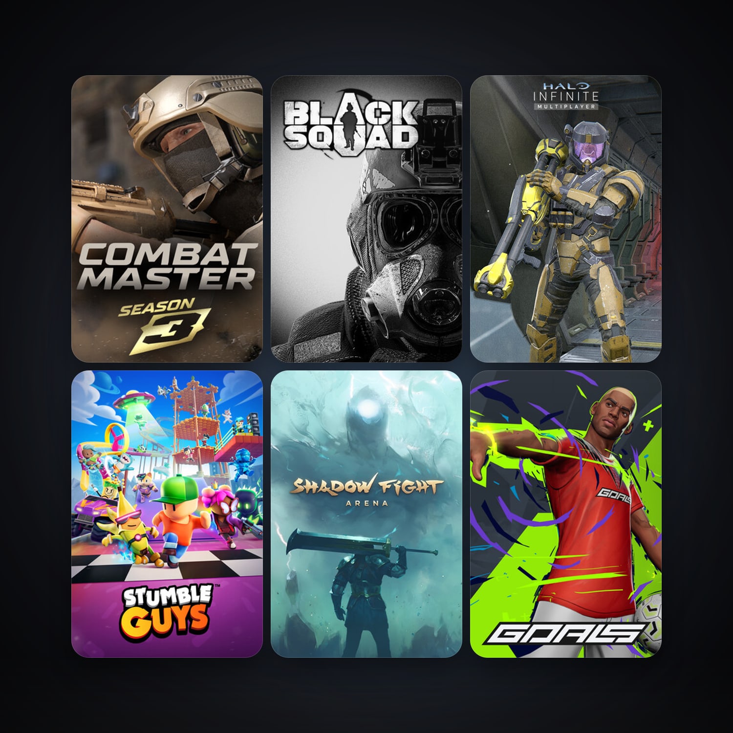 Black Squad + Halo Infinite, 17 games, clean — HabibiAccounts