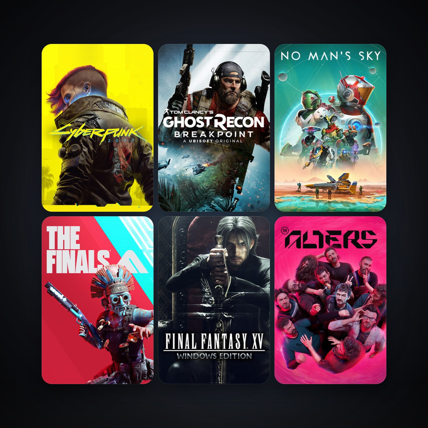 No Man's Sky + FINAL FANTASY XV WINDOWS EDITION, 22 games, clean — HabibiAccounts
