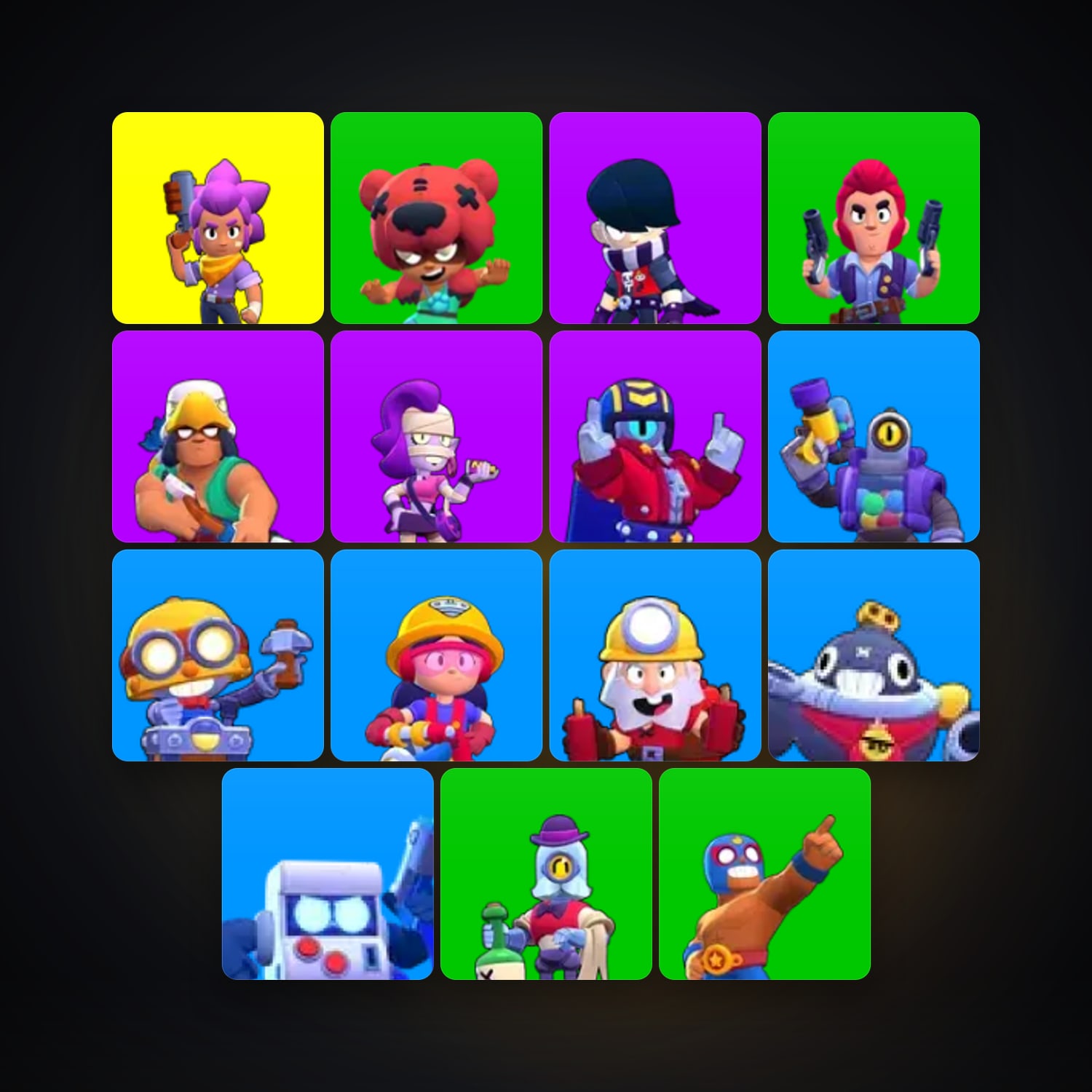 15 Brawlers | 818 Trophies — HabibiAccounts