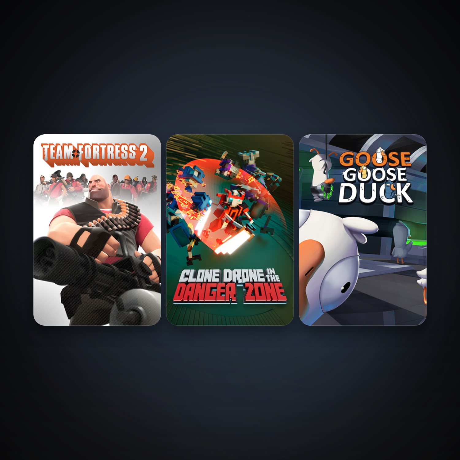 Team Fortress 2 + Clone Drone in the Danger Zone, 7 games, clean — HabibiAccounts