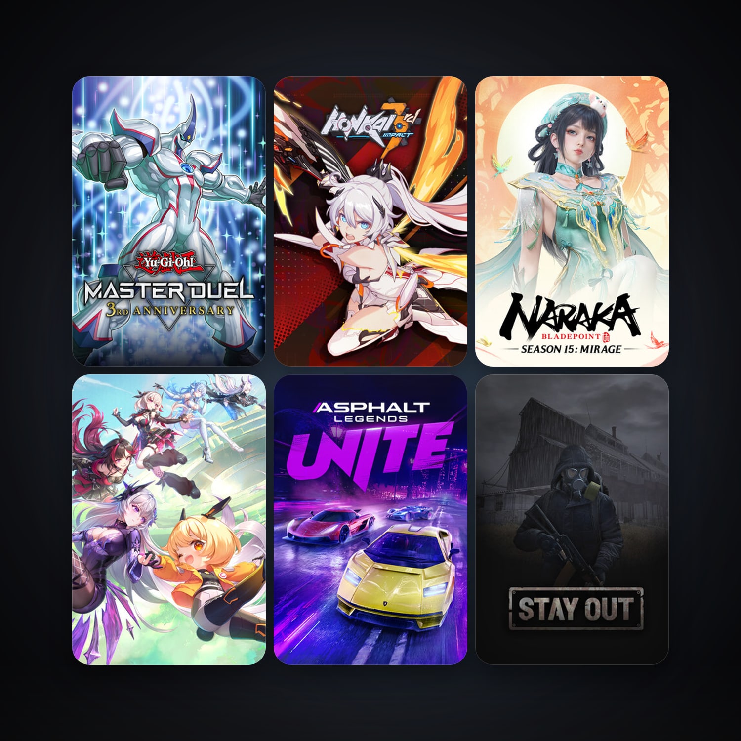 Stay Out + NARAKA: BLADEPOINT, 14 games, clean — HabibiAccounts