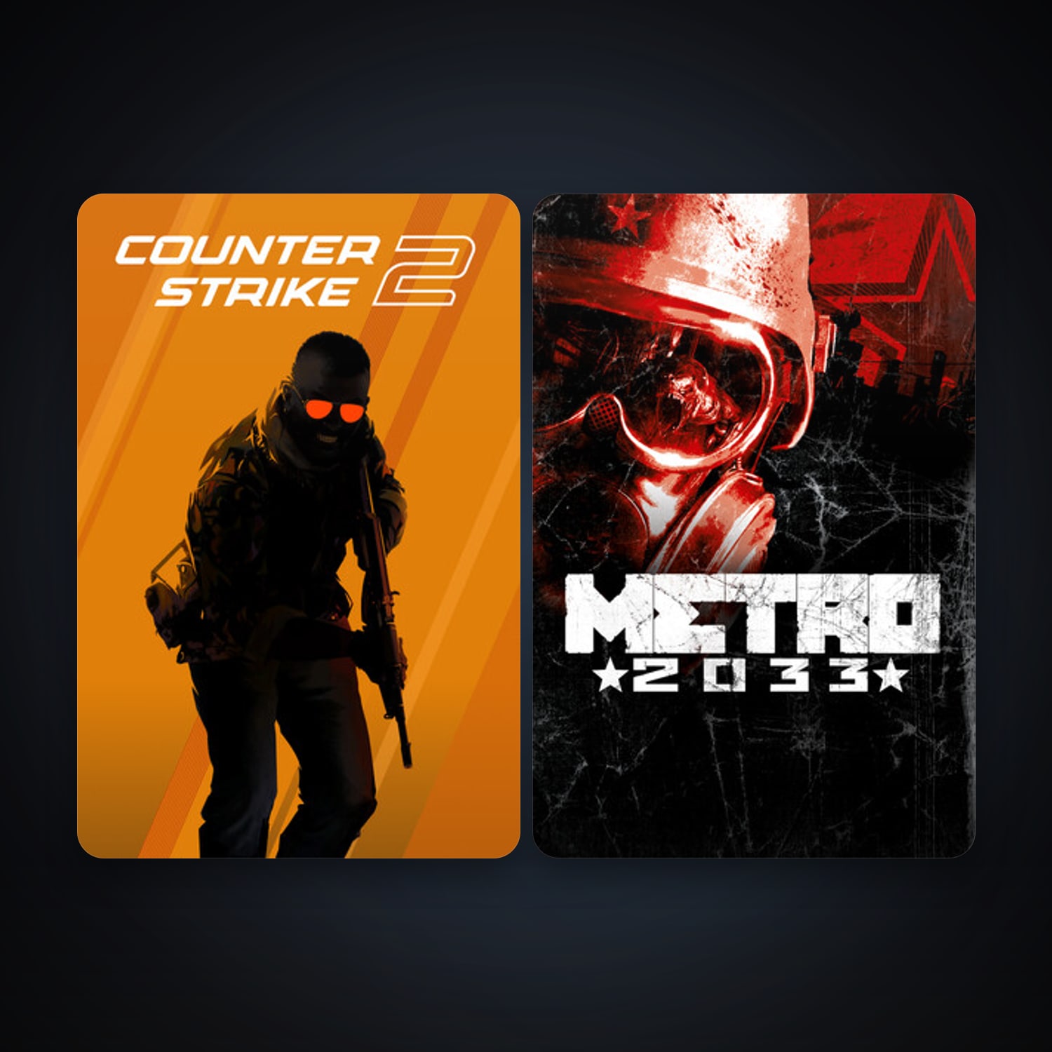 CS2 Prime + Metro 2033, 3 games, clean — HabibiAccounts