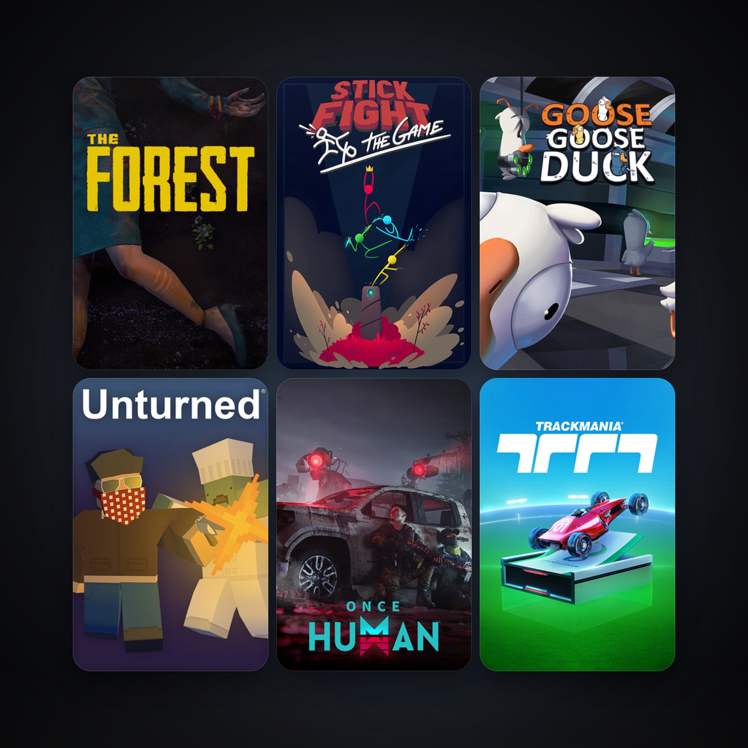 The Forest + Unturned, 31 games, clean — HabibiAccounts