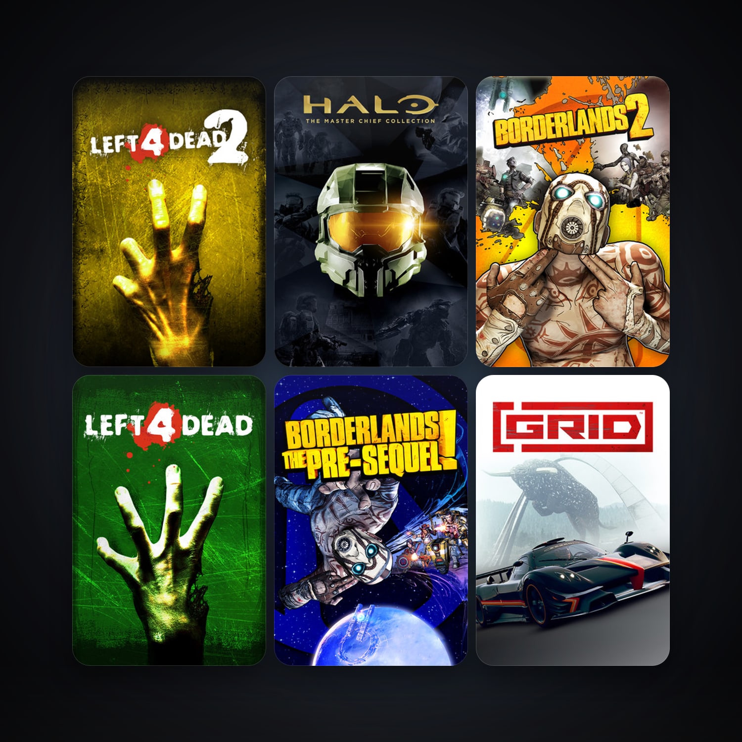 Left 4 Dead + Left 4 Dead 2, 17 games, clean — HabibiAccounts