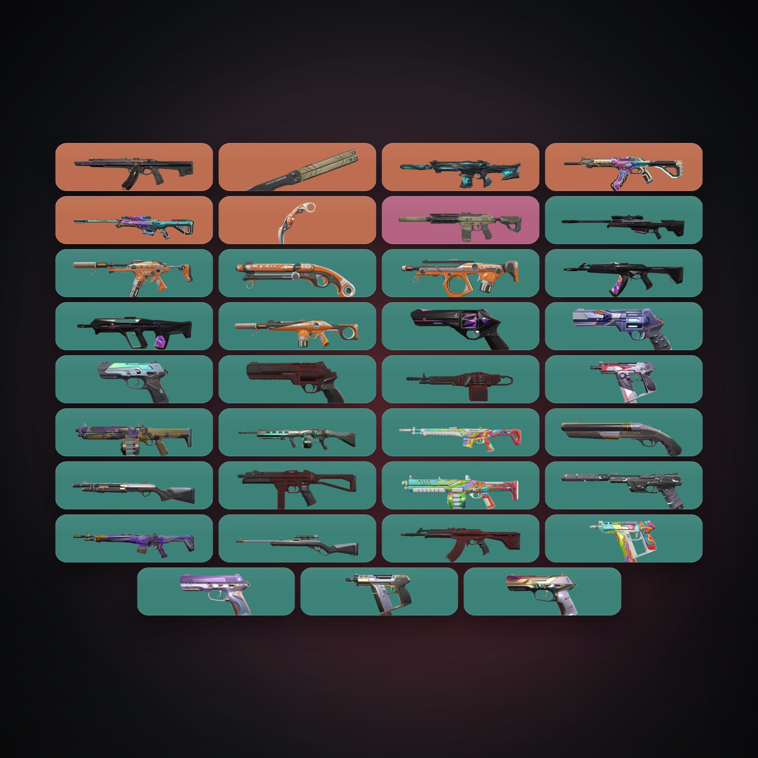 EU Gold 2 locker — 2 knives, 36 skins, lvl 168 — HabibiAccounts