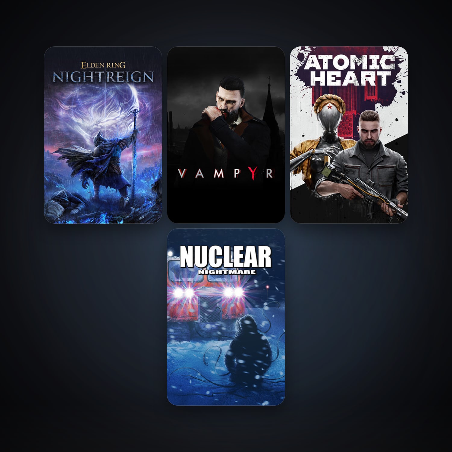 Vampyr + Atomic Heart, 7 games, clean — HabibiAccounts