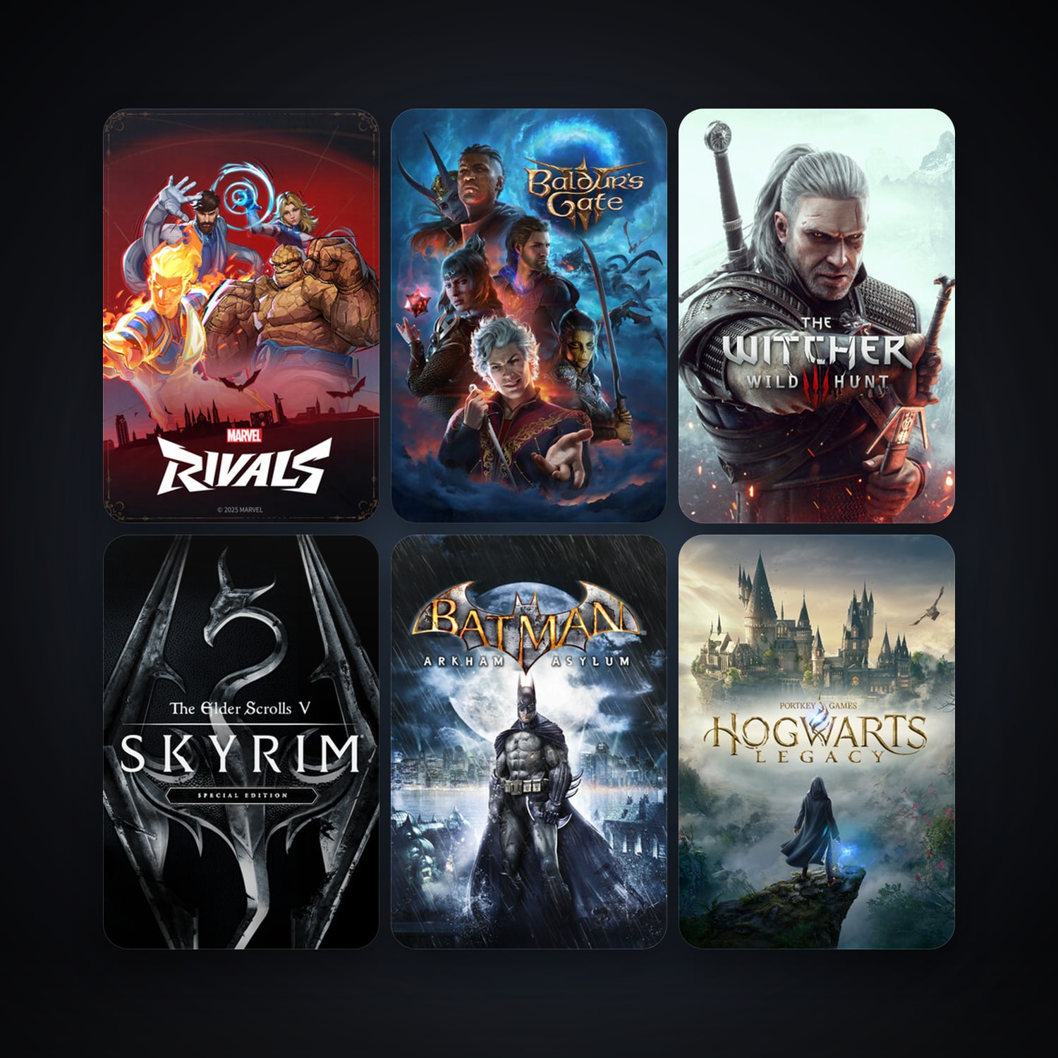 Batman: Arkham Asylum Game of the Year Edition + Batman: Arkham City - Game of the Year Edition, 19 games, clean — HabibiAccounts
