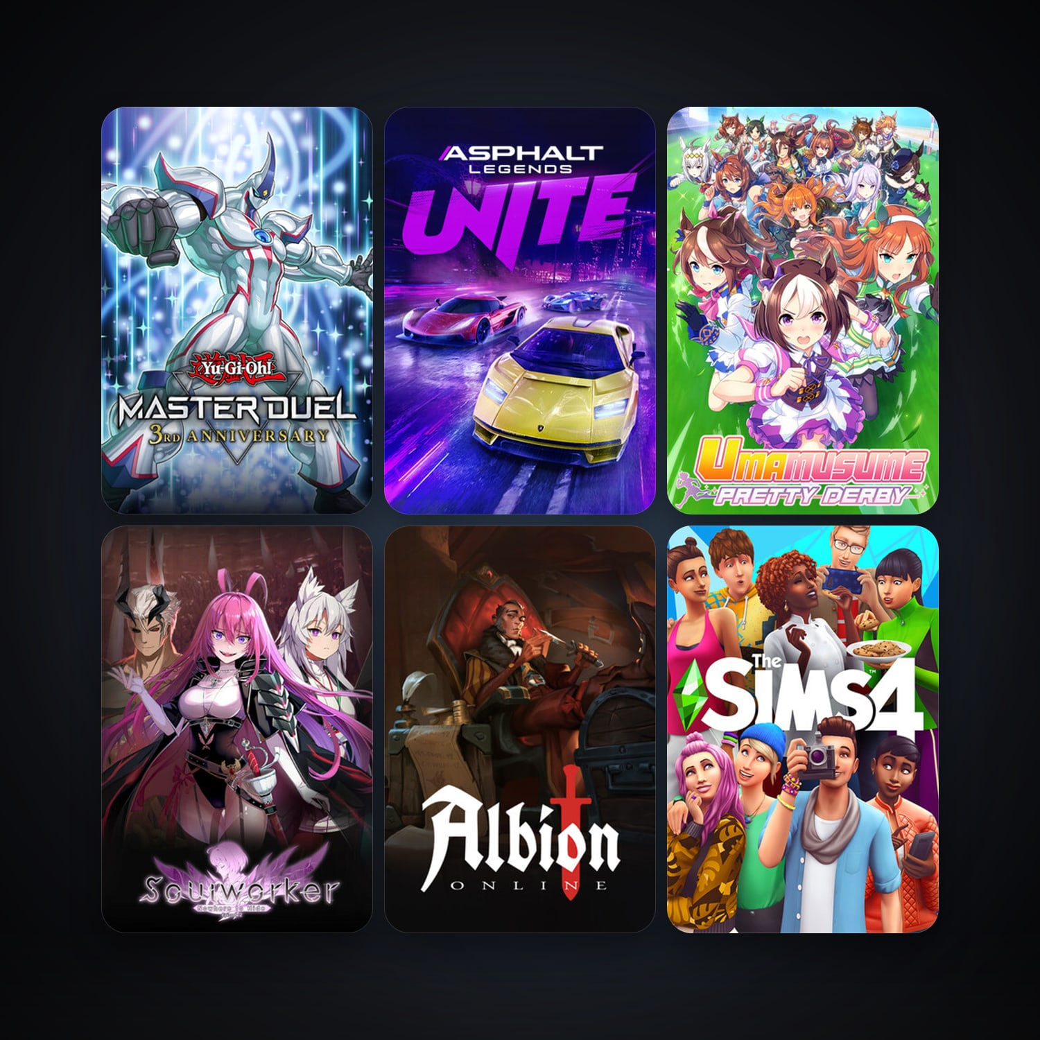 Albion Online + The Sims 4, 73 games, clean — HabibiAccounts