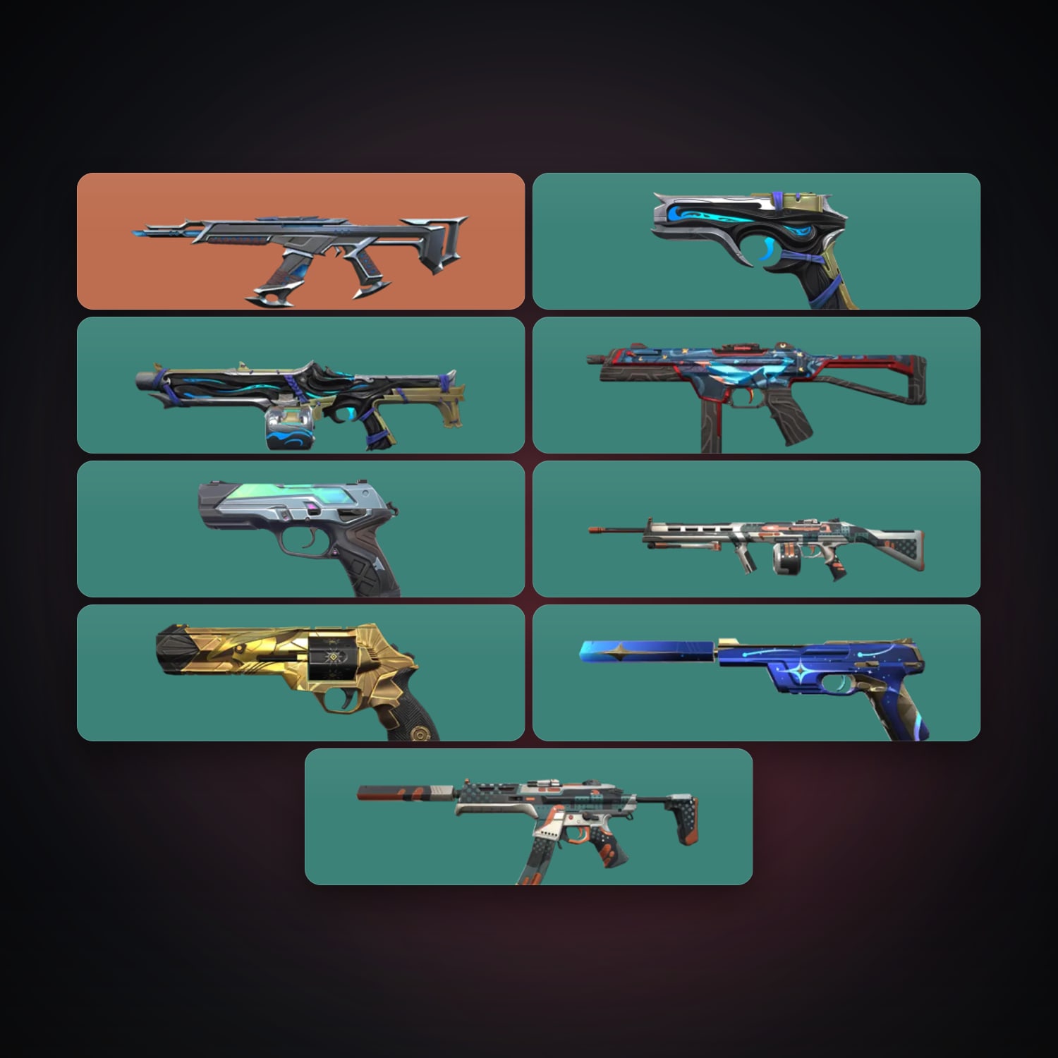 NA Bronze 2 locker — 10 skins, lvl 75 — HabibiAccounts