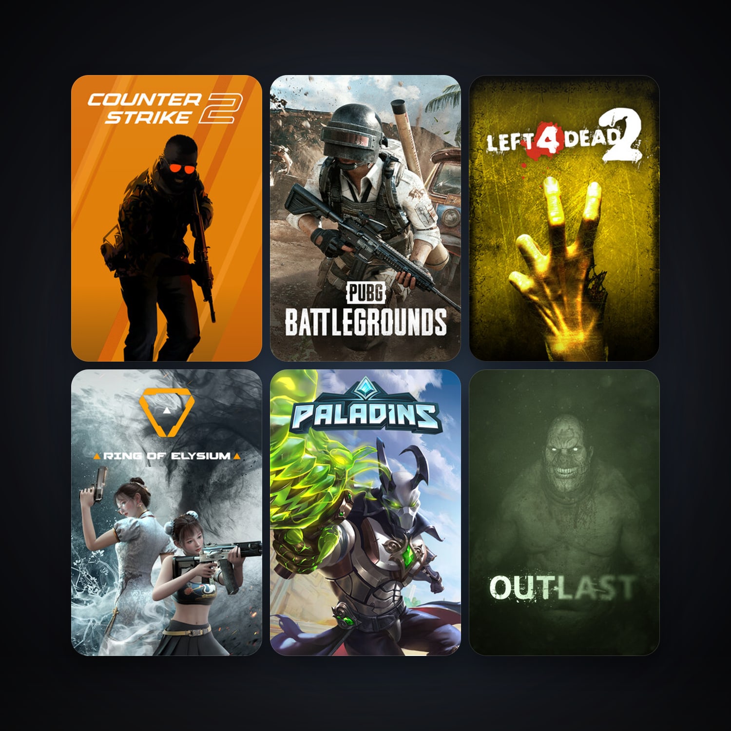 Left 4 Dead 2 + CS2 Prime, 10 games, clean — HabibiAccounts