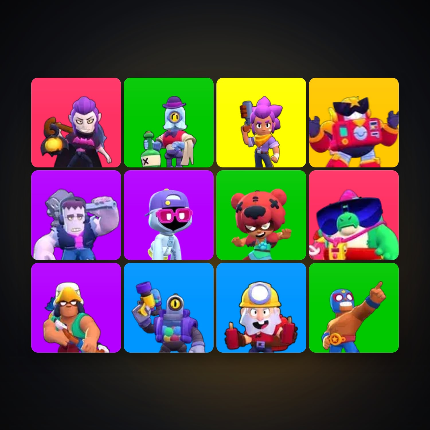 12 Brawlers | 355 Trophies | TH 13 — HabibiAccounts
