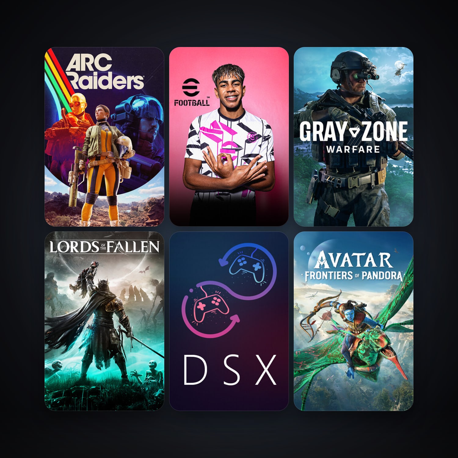 Lords of the Fallen + eFootball 2024, 136 games, Steam 10, clean — HabibiAccounts