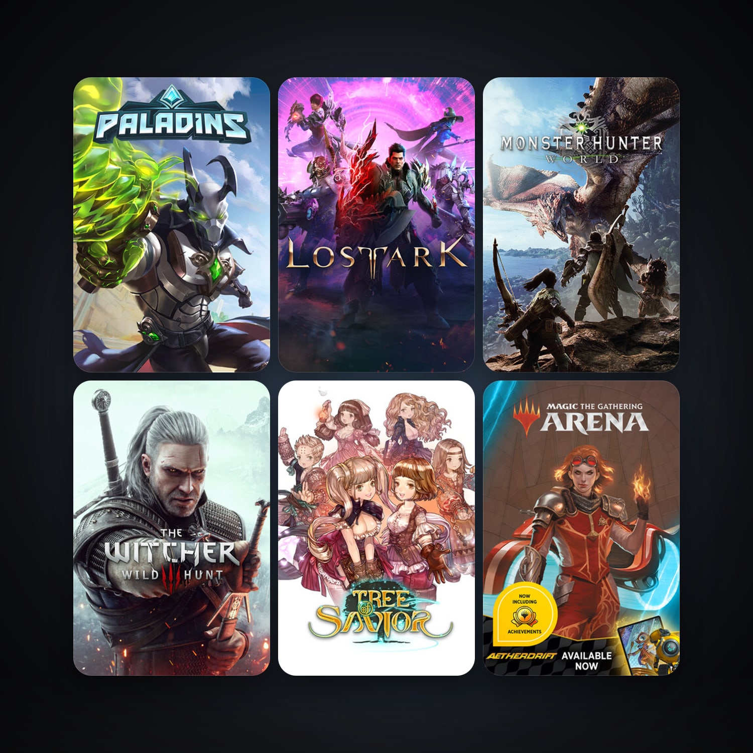 The Witcher 3: Wild Hunt + Tree of Savior, 34 games, clean — HabibiAccounts