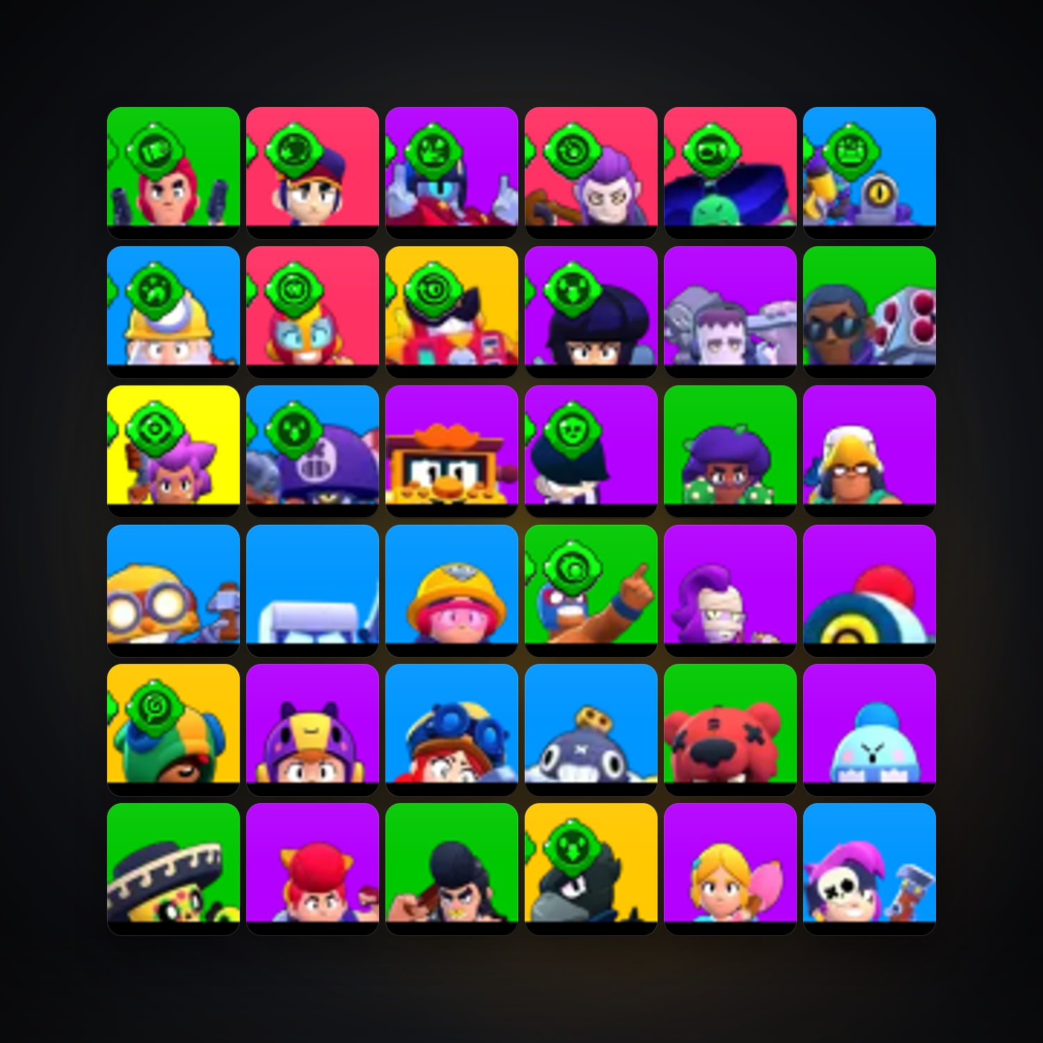 84 Brawlers | 34.6K Trophies | TH 9 — Supercell Account — HabibiAccounts