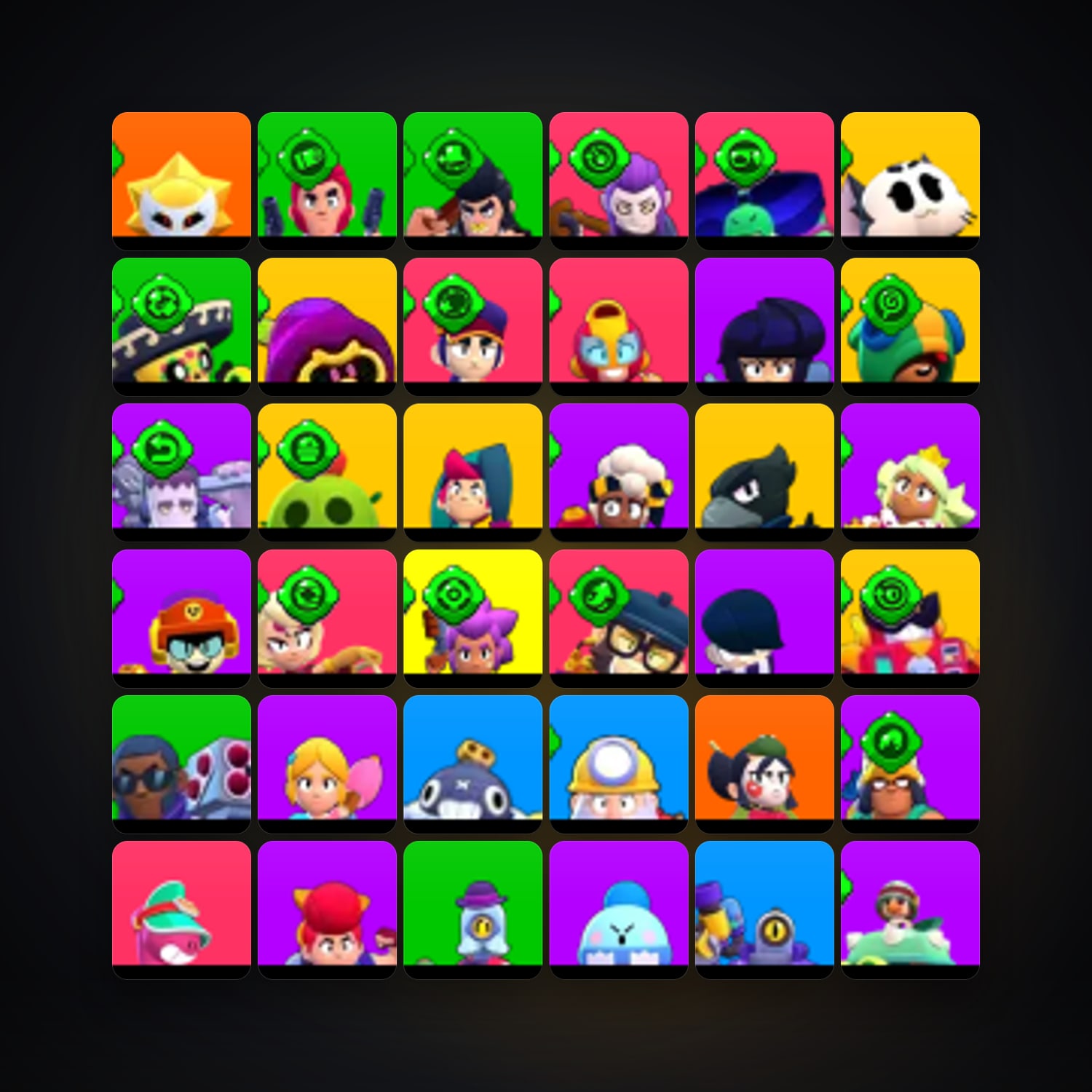 Supercell account: 88 Brawlers | 37.3K Trophies — HabibiAccounts