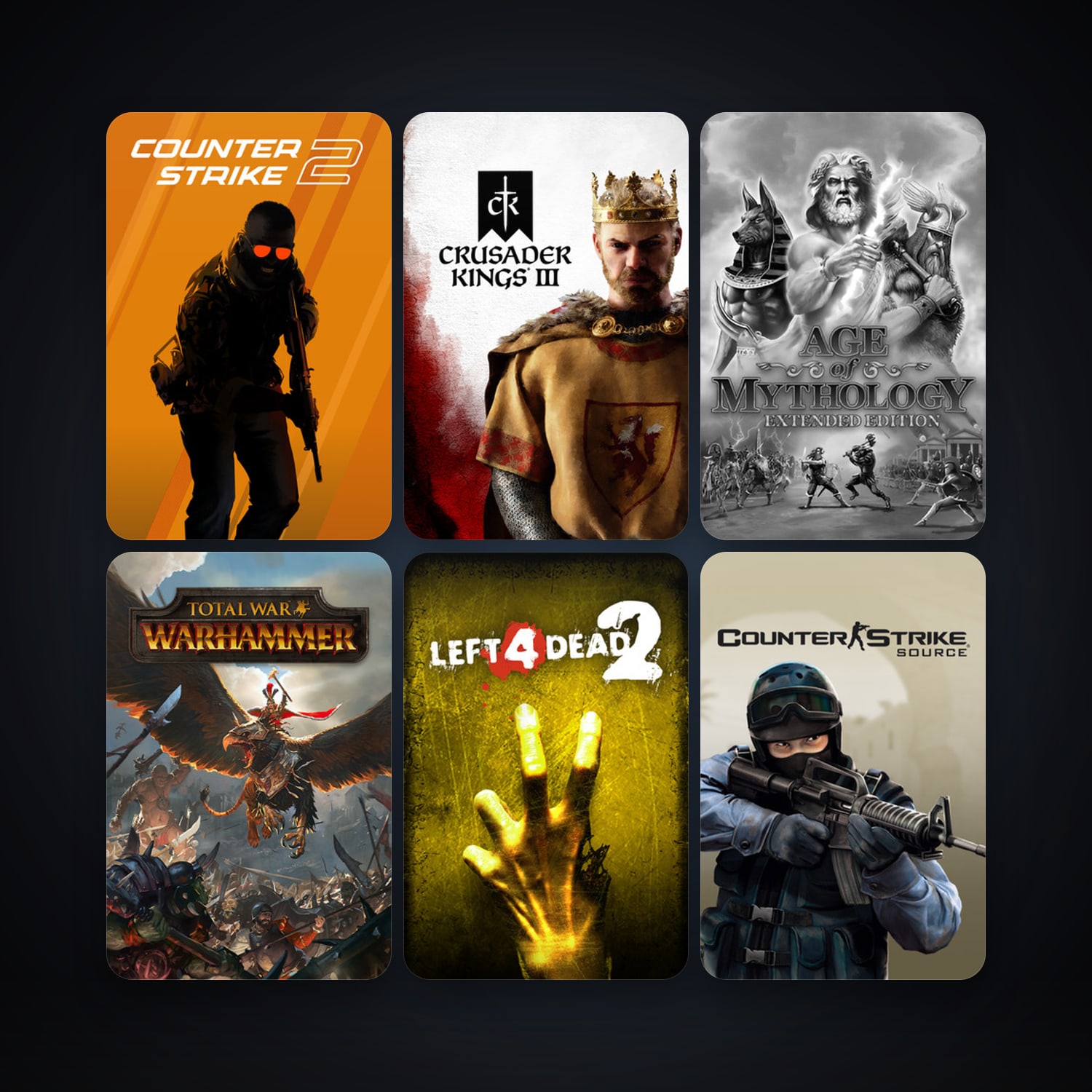 Counter-Strike + Counter-Strike: Source, 22 games, clean — HabibiAccounts
