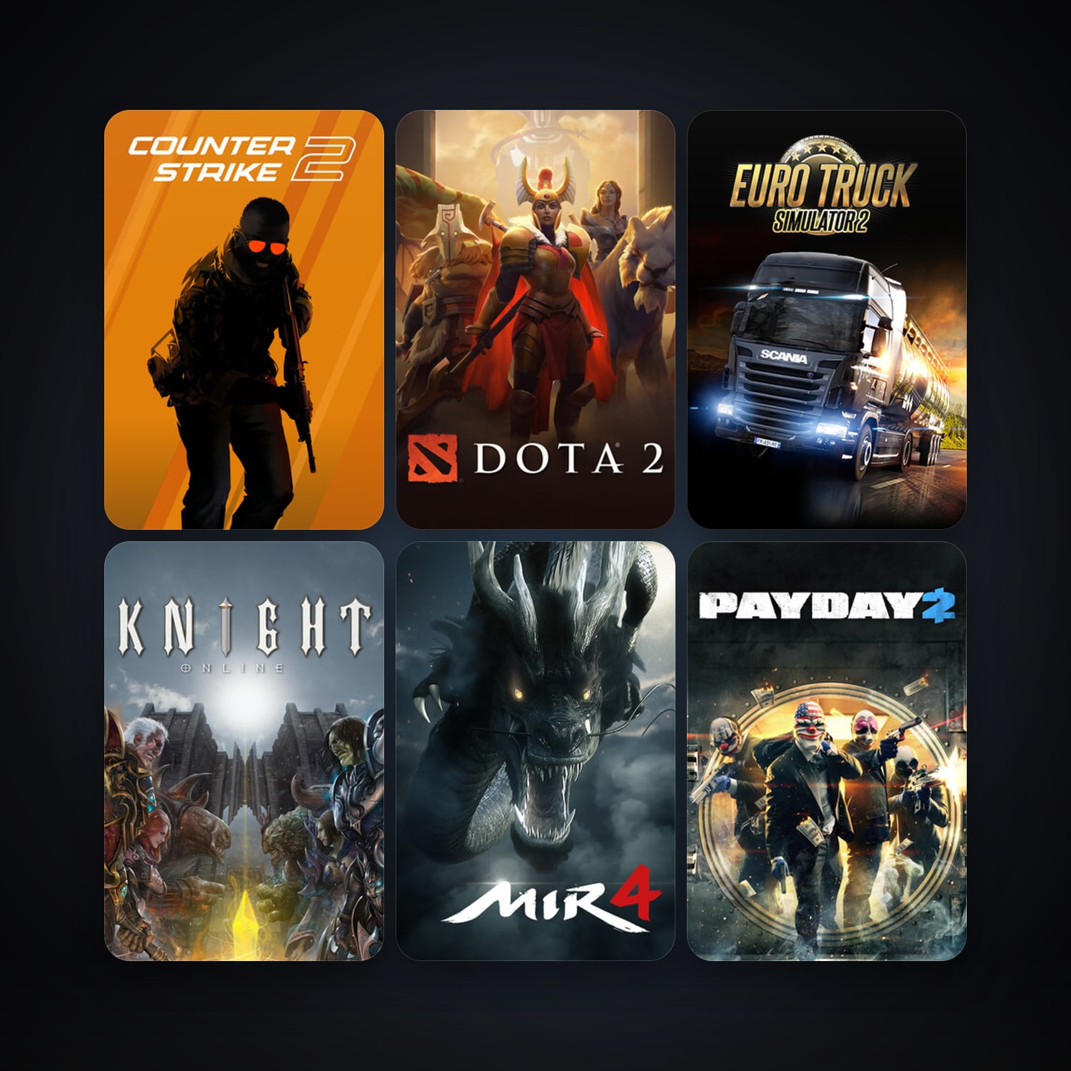 Dota 2 + CS2 Prime, 16 games, clean — HabibiAccounts