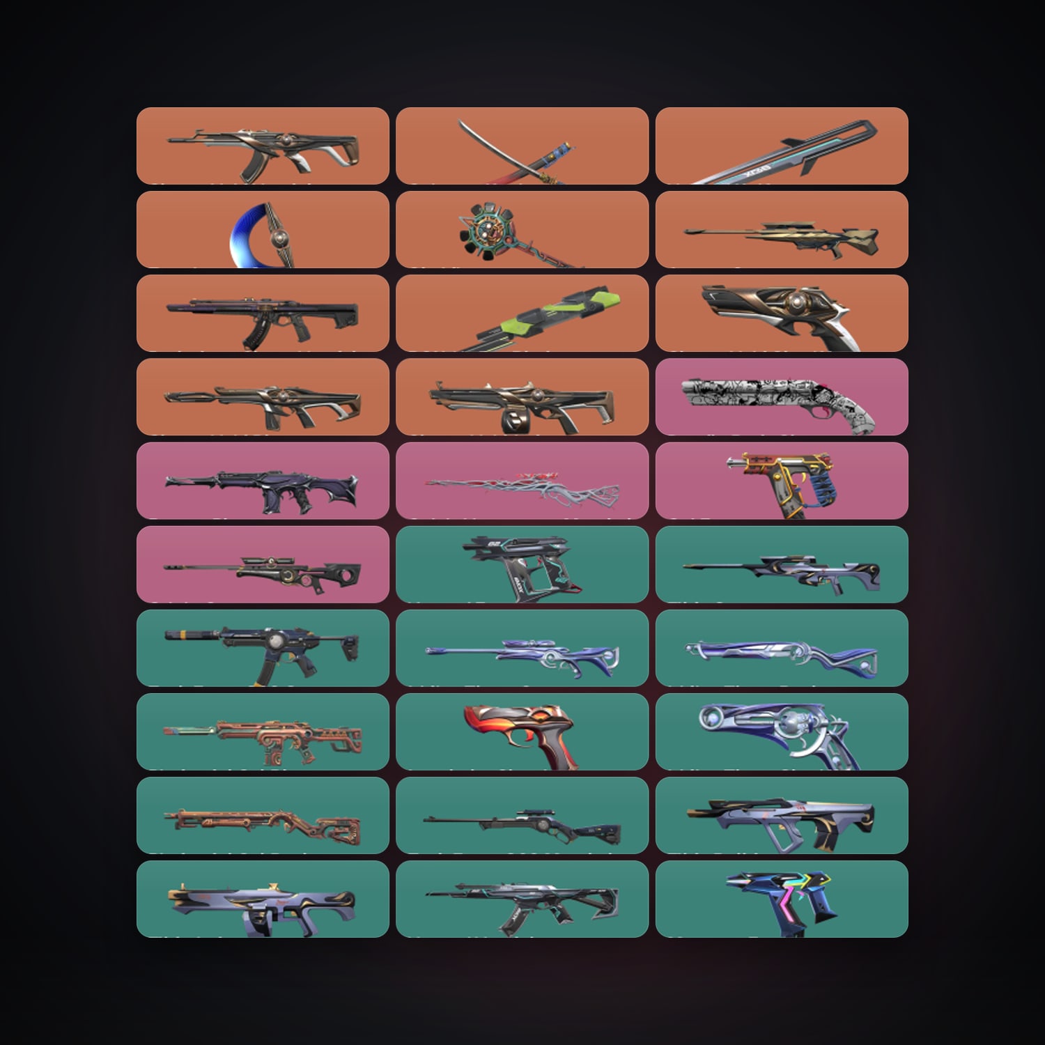 AP Gold 2 locker — 5 knives, 82 skins, lvl 260 — HabibiAccounts