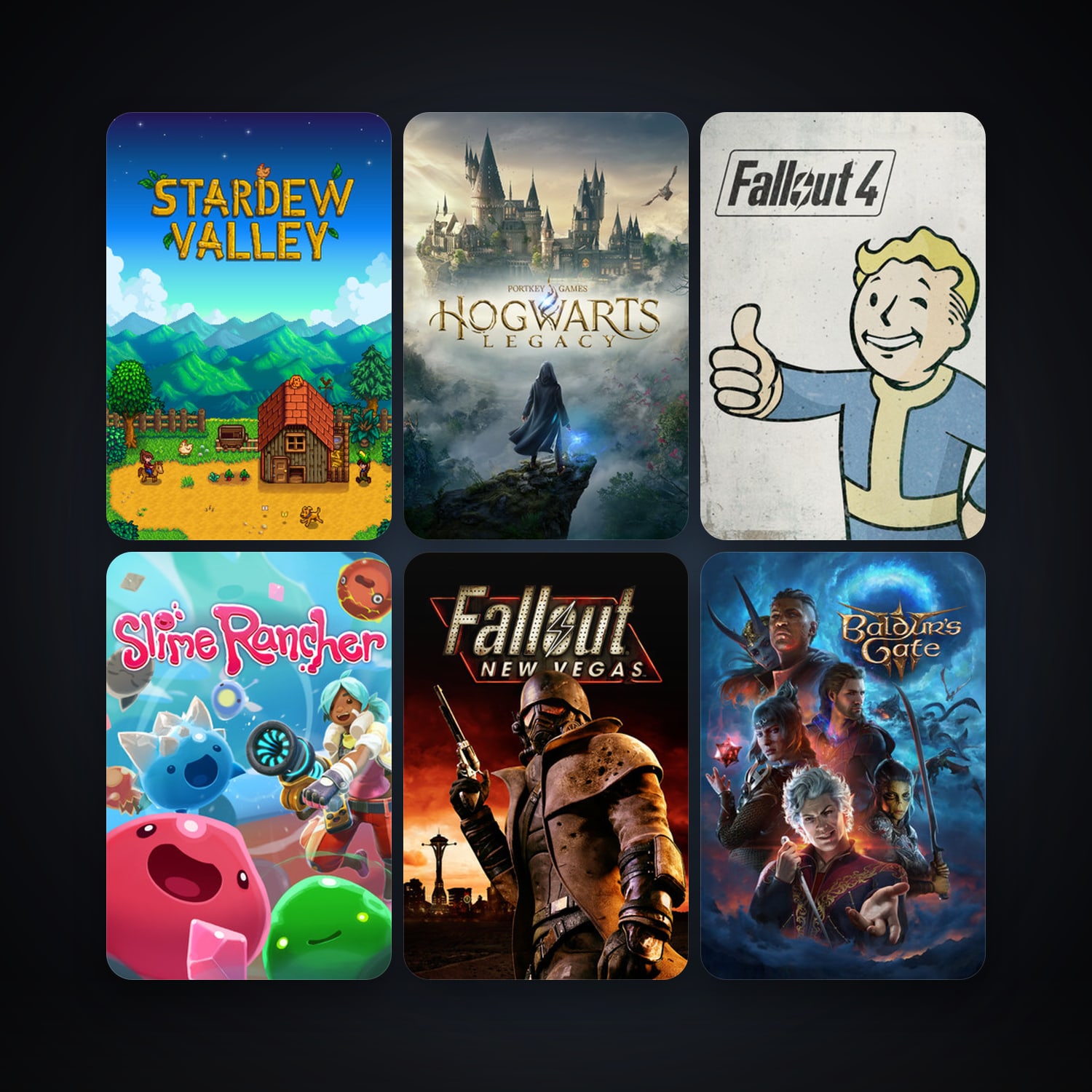Fallout: New Vegas + Fallout 4, 66 games, clean — HabibiAccounts