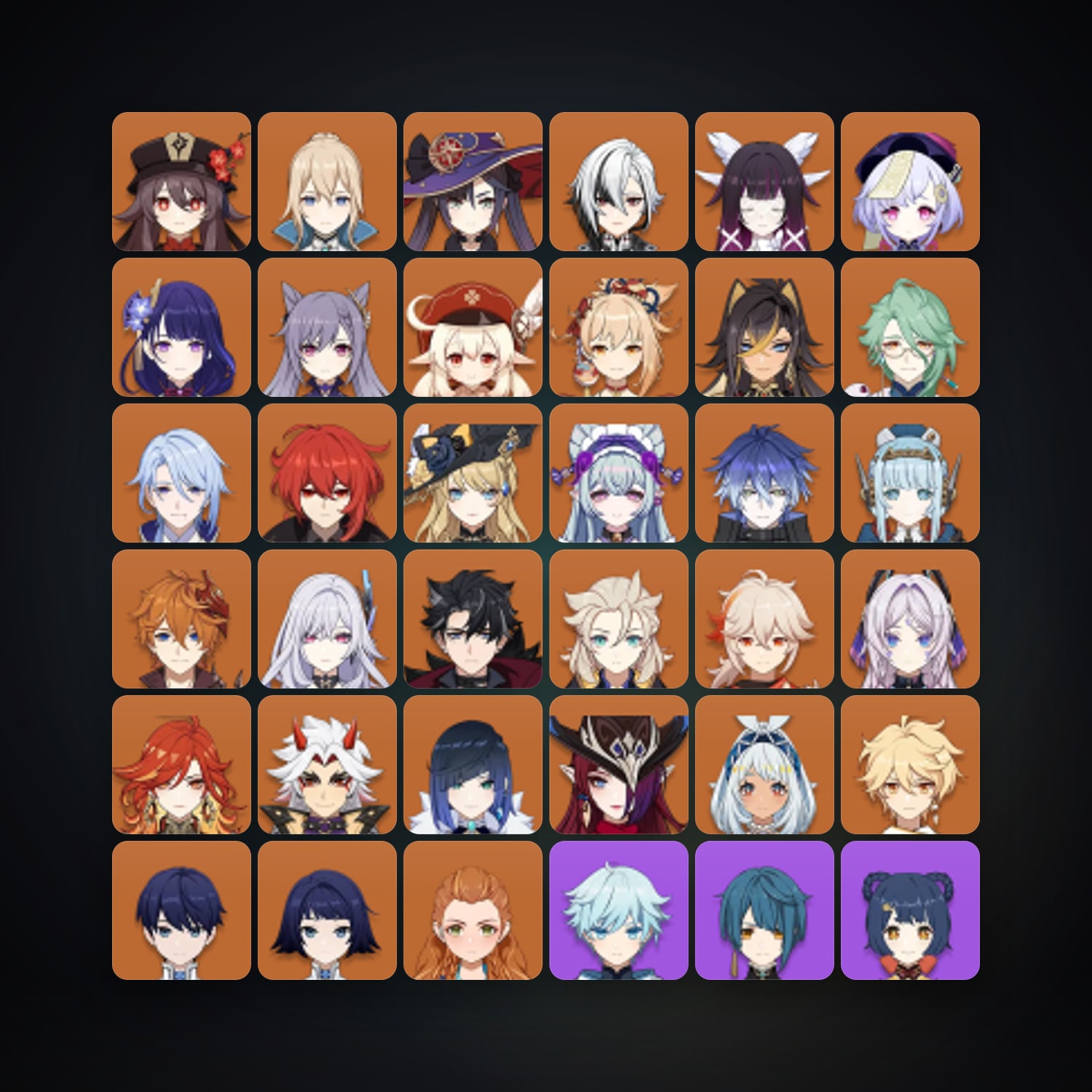 جينشن إمباكت | AR 60 | 84 شخصية | 29× 5★ — HabibiAccounts
