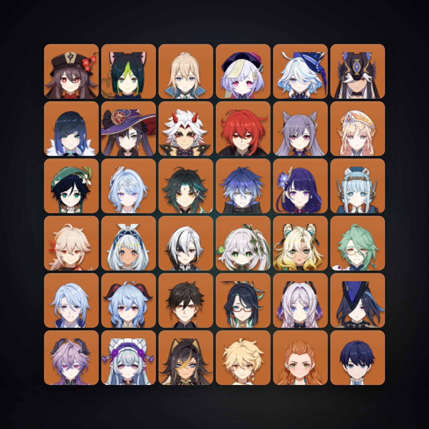 جينشن إمباكت | AR 60 | 85 شخصية | 33× 5★ — HabibiAccounts