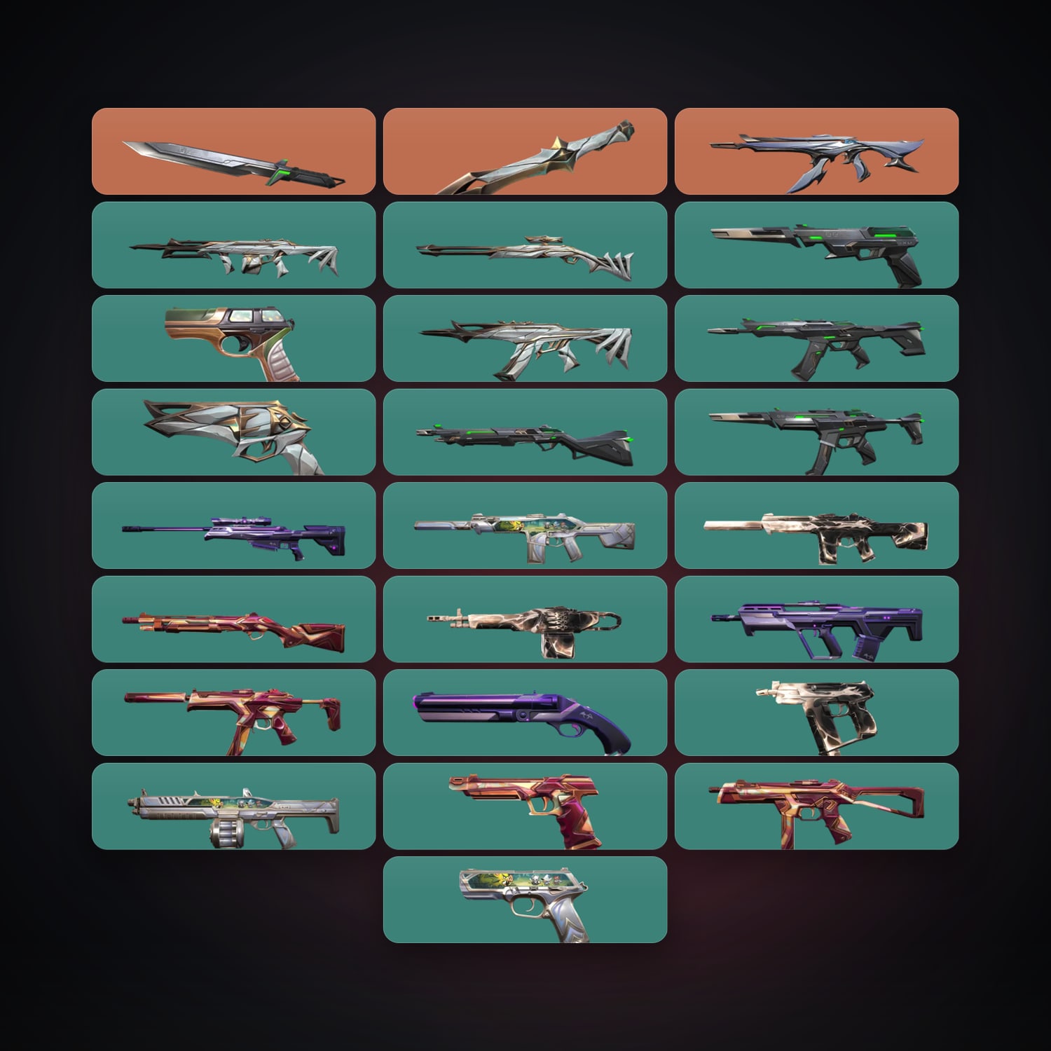 BR Silver 2 locker — 2 knives, 27 skins, lvl 88 — HabibiAccounts