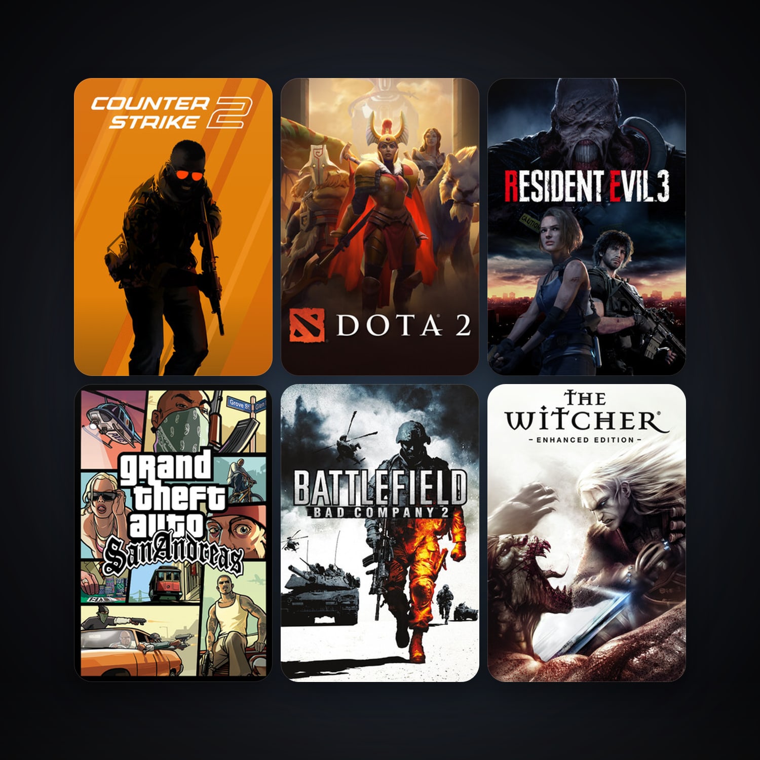 Dota 2 + CS2 Prime, 16 games, Steam 14, clean — HabibiAccounts