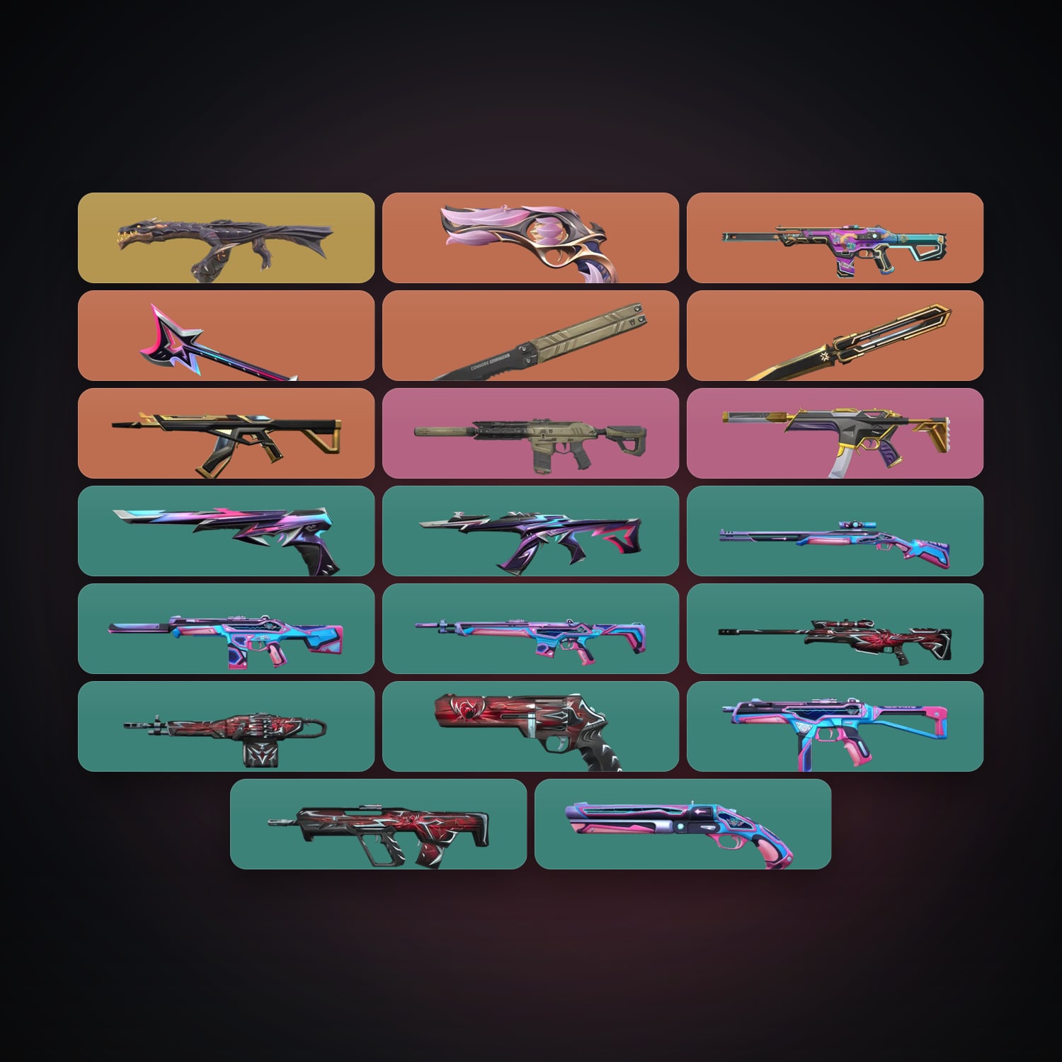 EU Bronze 3 locker — 3 knives, 20 skins, lvl 35 — HabibiAccounts