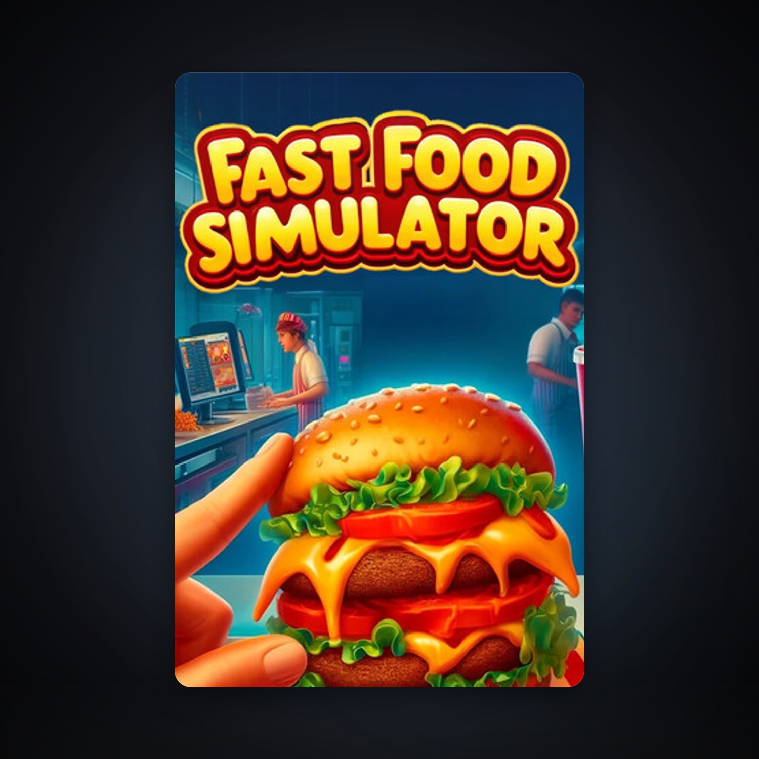 Fast Food Simulator, 1 games, clean — HabibiAccounts