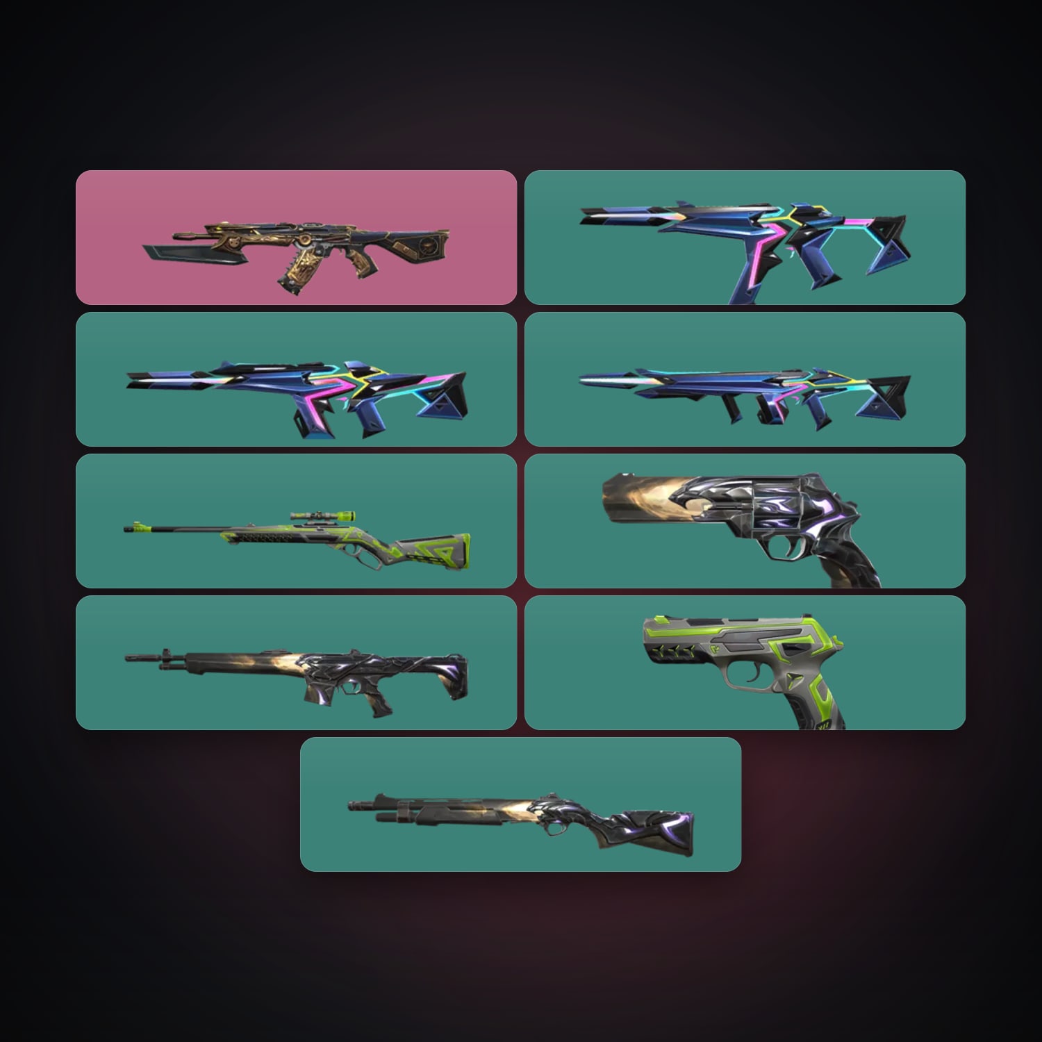 EU Iron 3 locker — 9 skins, lvl 41 — HabibiAccounts