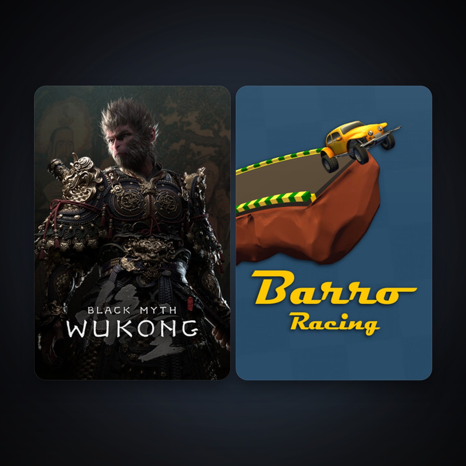 Barro 2021 + Black Myth: Wukong, 2 games, clean — HabibiAccounts