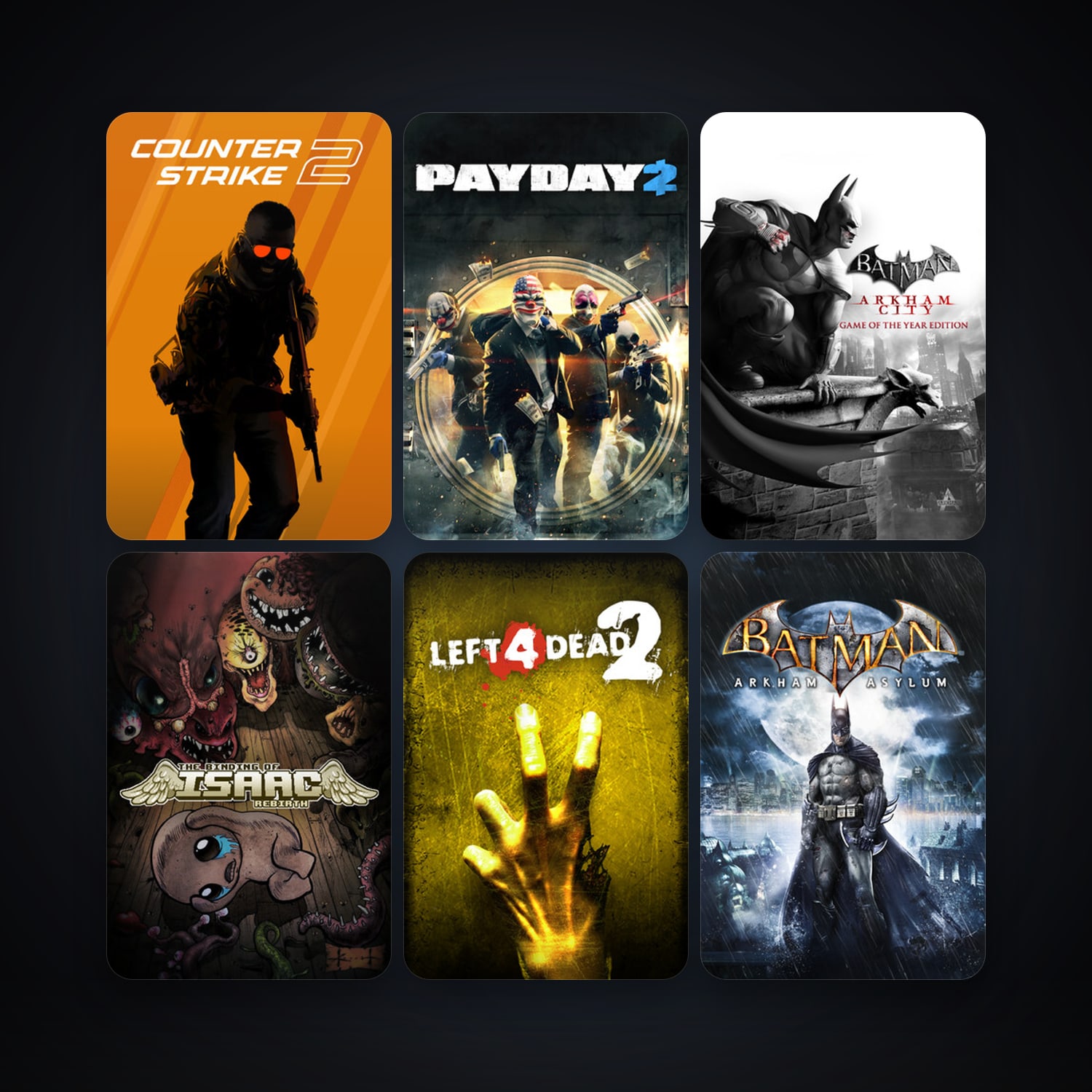 Left 4 Dead 2 + CS2 Prime, 40 games, clean — HabibiAccounts