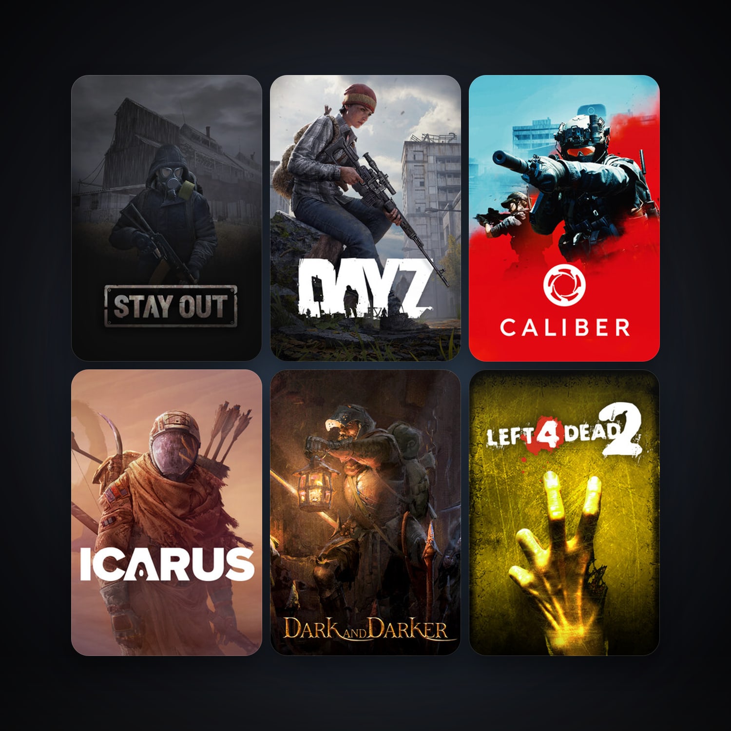 Left 4 Dead 2 + DayZ, 18 games, Steam 24, clean — HabibiAccounts