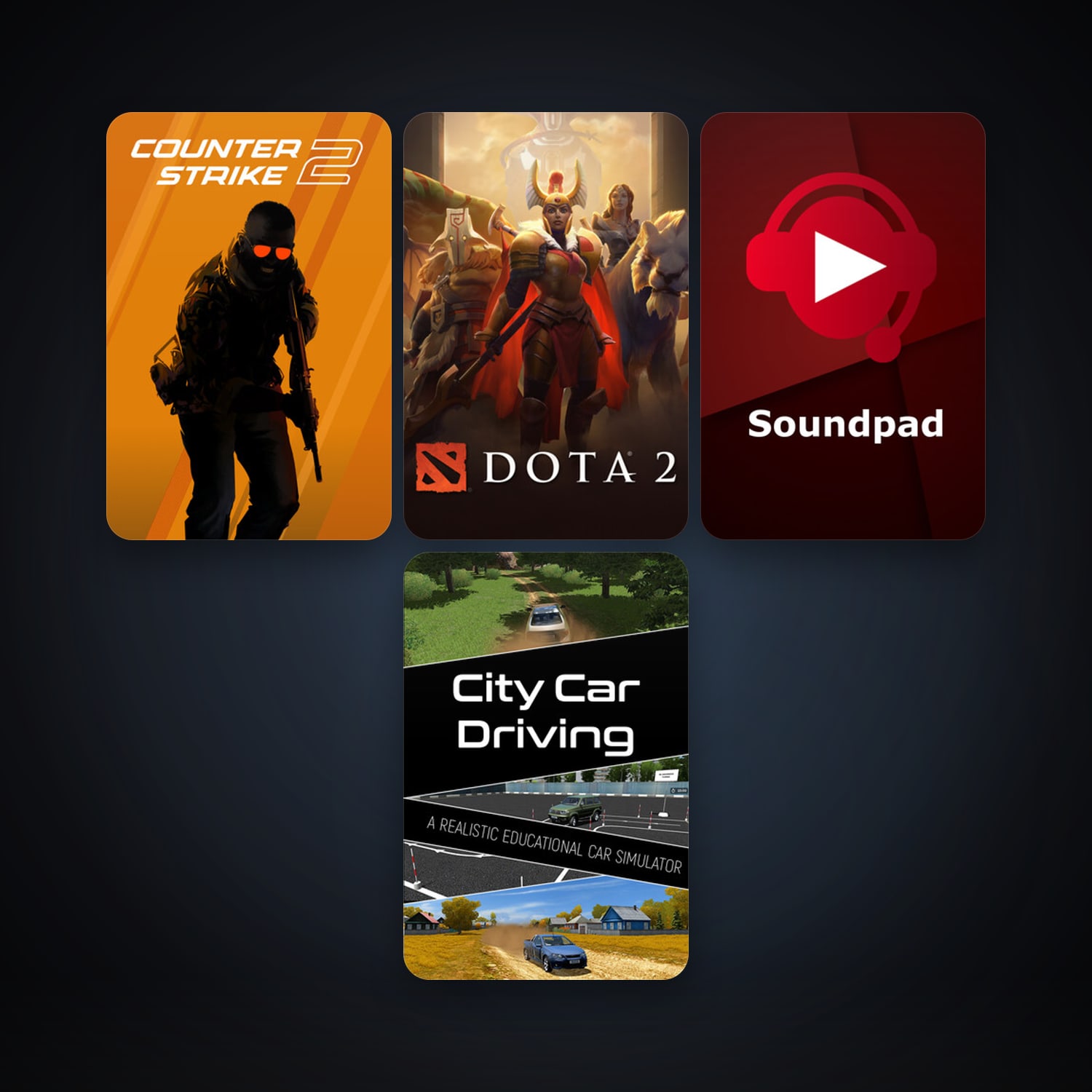 Dota 2 + CS2 Prime, 6 games, Steam 14, clean — HabibiAccounts