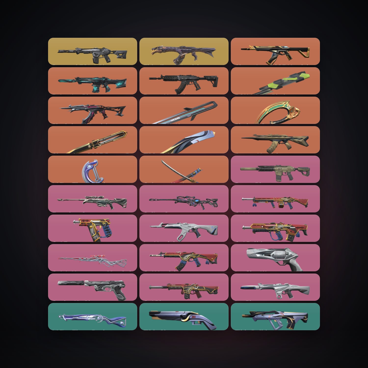 EU Bronze 3 locker — 7 knives, 87 skins, lvl 175 — HabibiAccounts