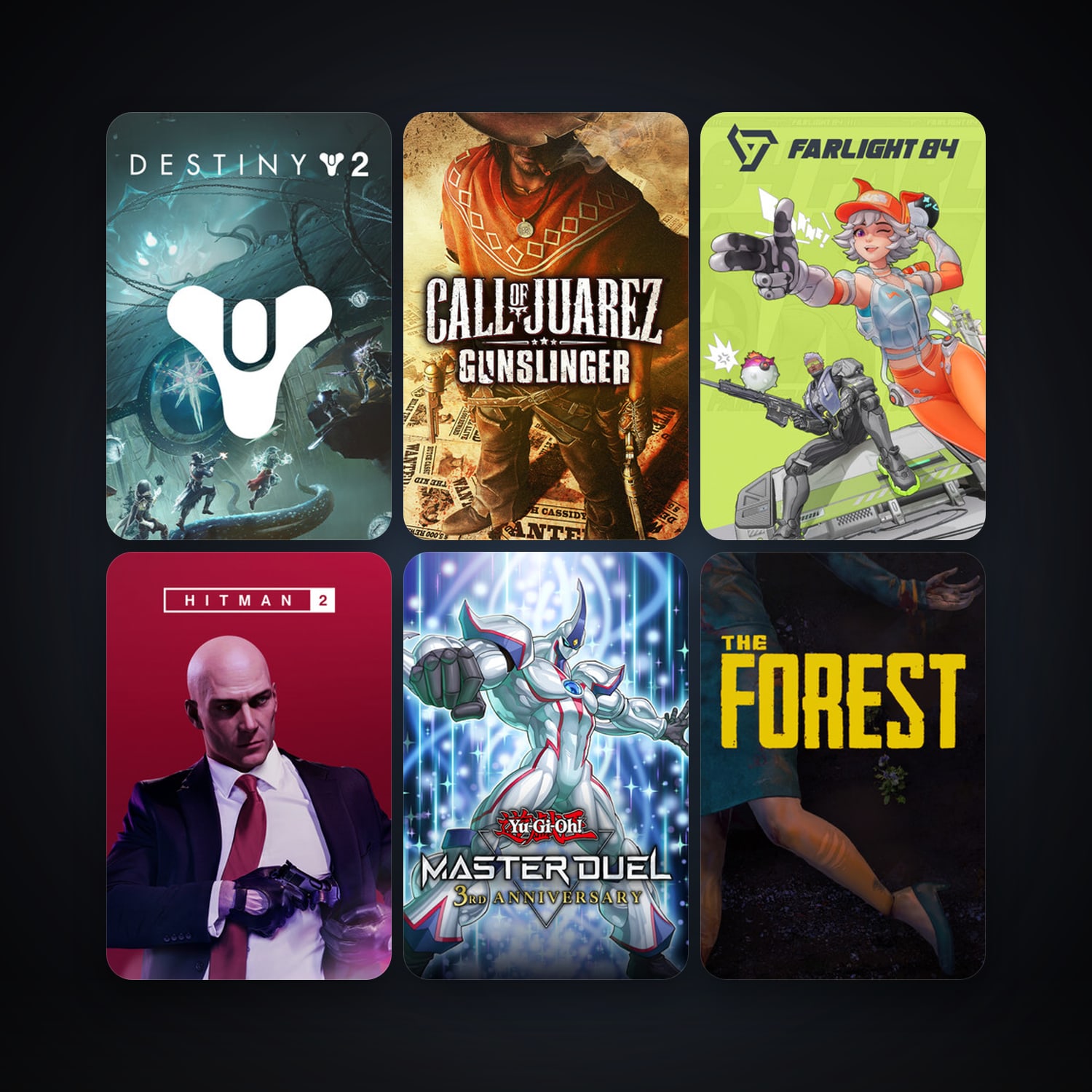 Call of Juarez: Gunslinger + The Forest, 95 games, clean — HabibiAccounts