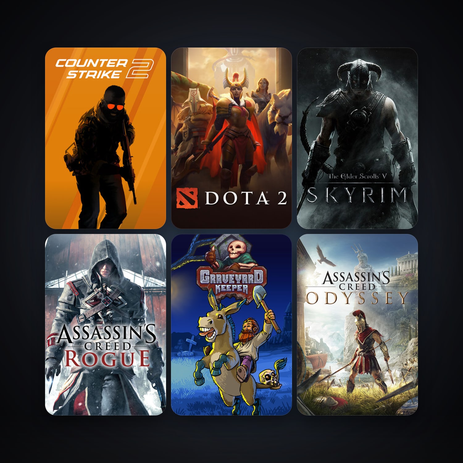 Dota 2 + CS2 Prime, 99 games, Steam 16, clean — HabibiAccounts
