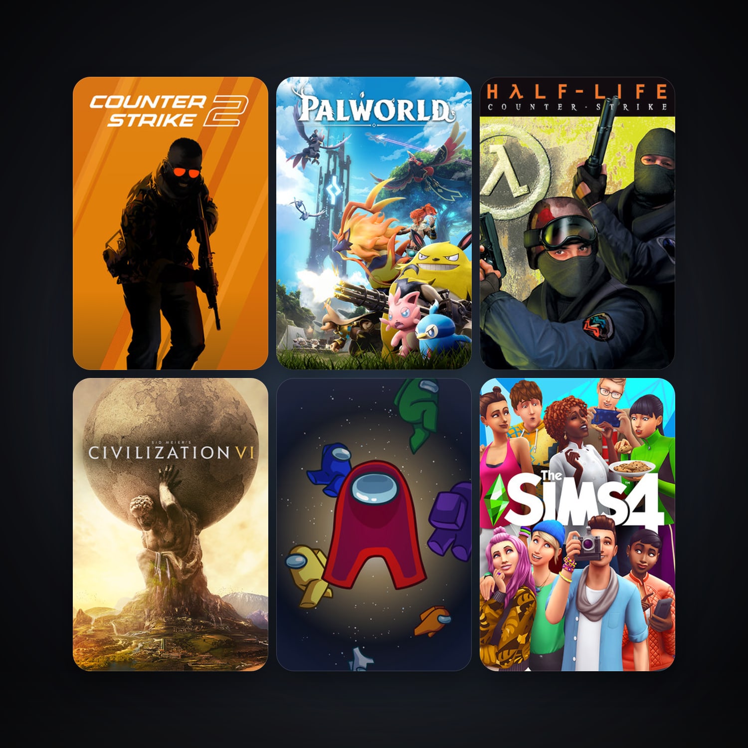 Counter-Strike + CS2 Prime, 54 games, Steam 10, clean — HabibiAccounts