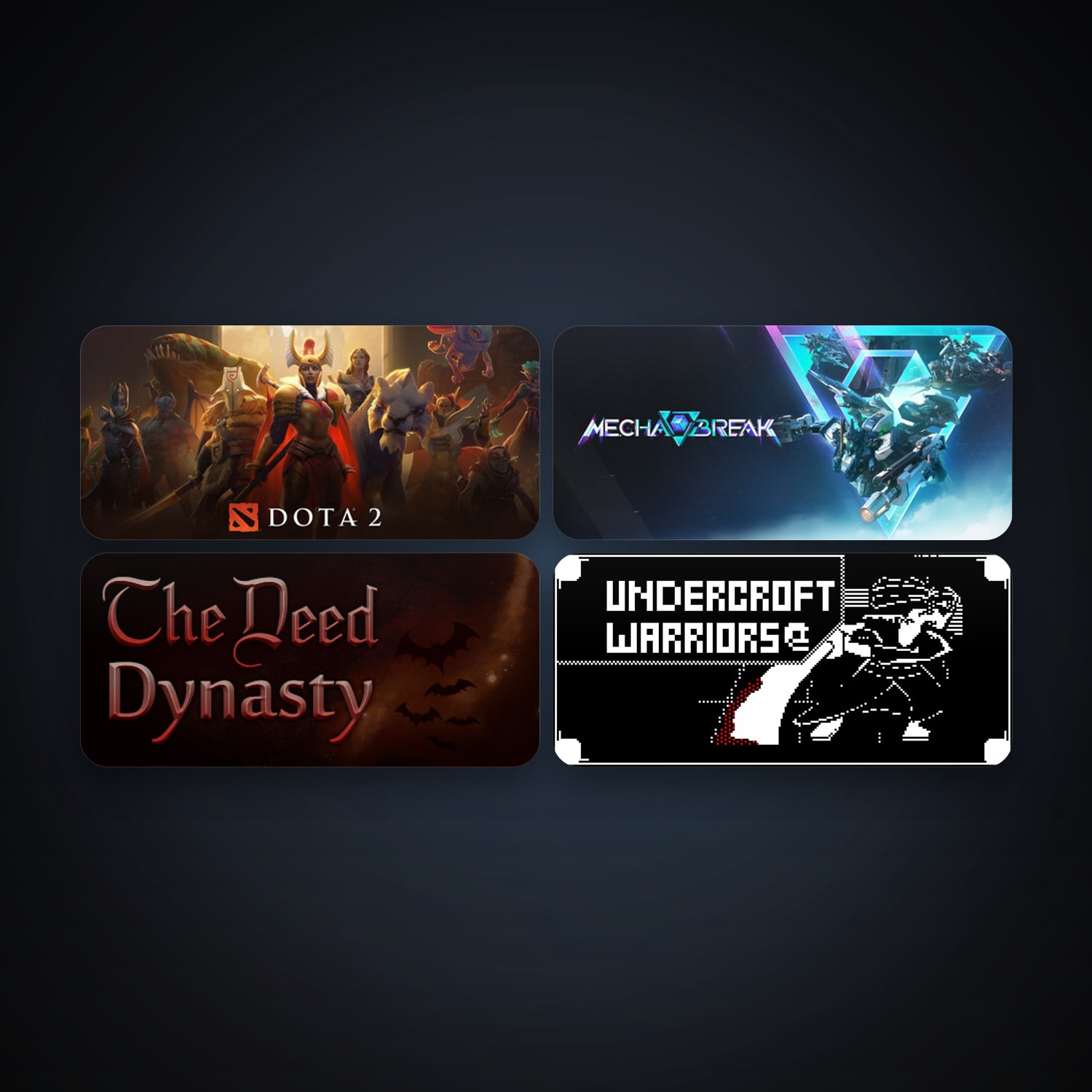 Dota 2 + The Deed: Dynasty, 14 games, clean — HabibiAccounts