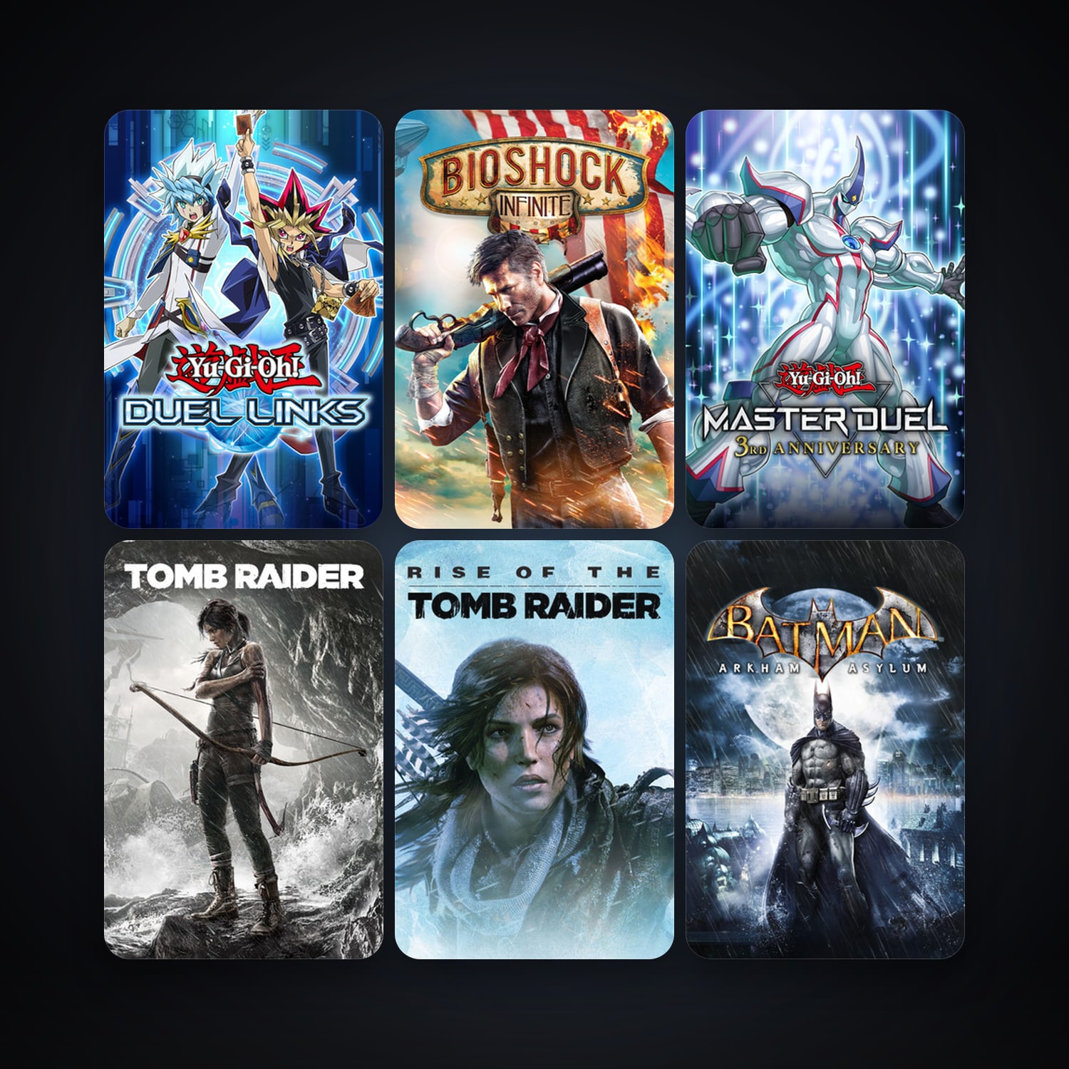 BioShock Infinite + Batman: Arkham Asylum Game of the Year Edition, 21 games, clean — HabibiAccounts