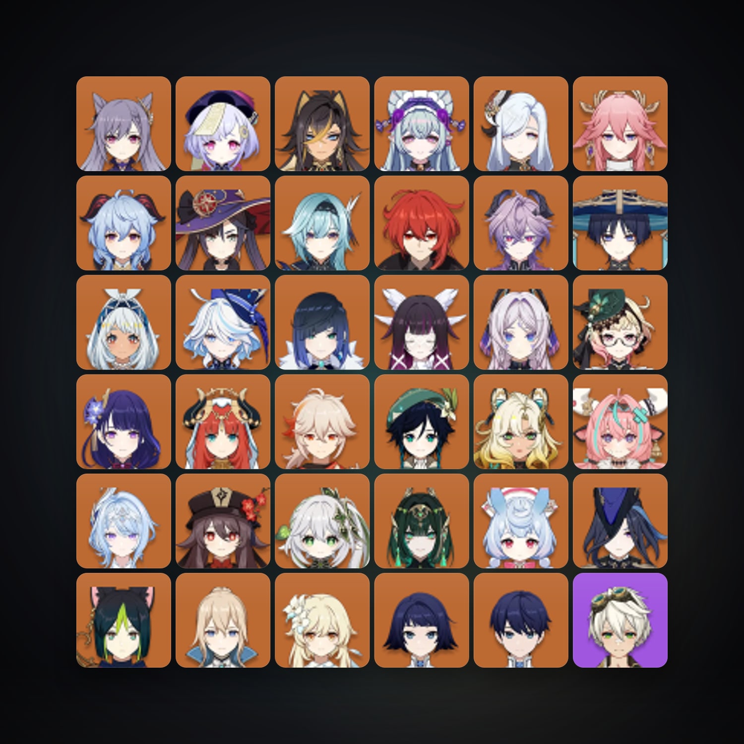 Genshin Impact | AR 60 | 85 Chars | 32× 5★ — Genshin / miHoYo Account — HabibiAccounts