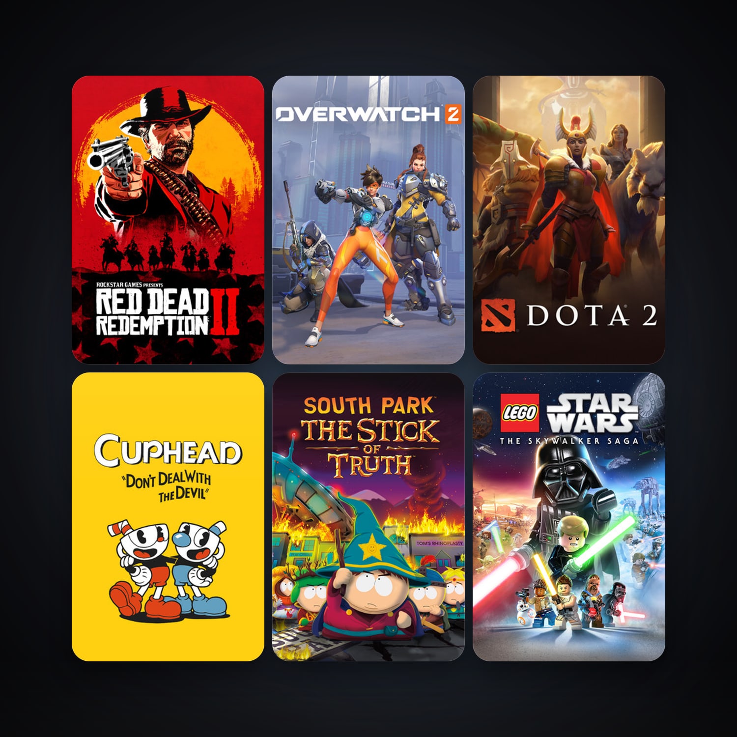 Dota 2 + South Park: The Stick of Truth, 35 games, clean — HabibiAccounts