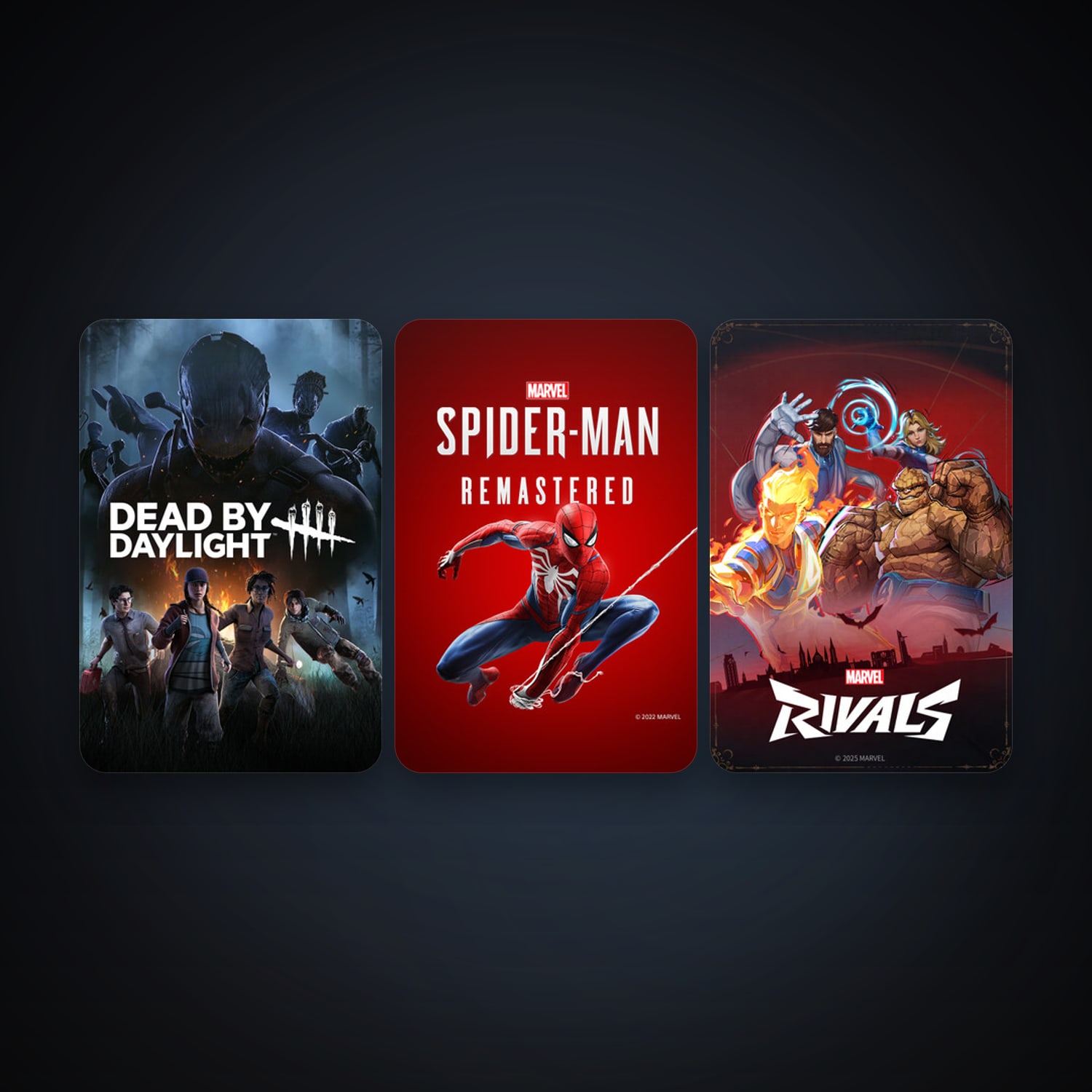 Dead by Daylight + Marvel’s Spider-Man Remastered, 4 games, clean — HabibiAccounts