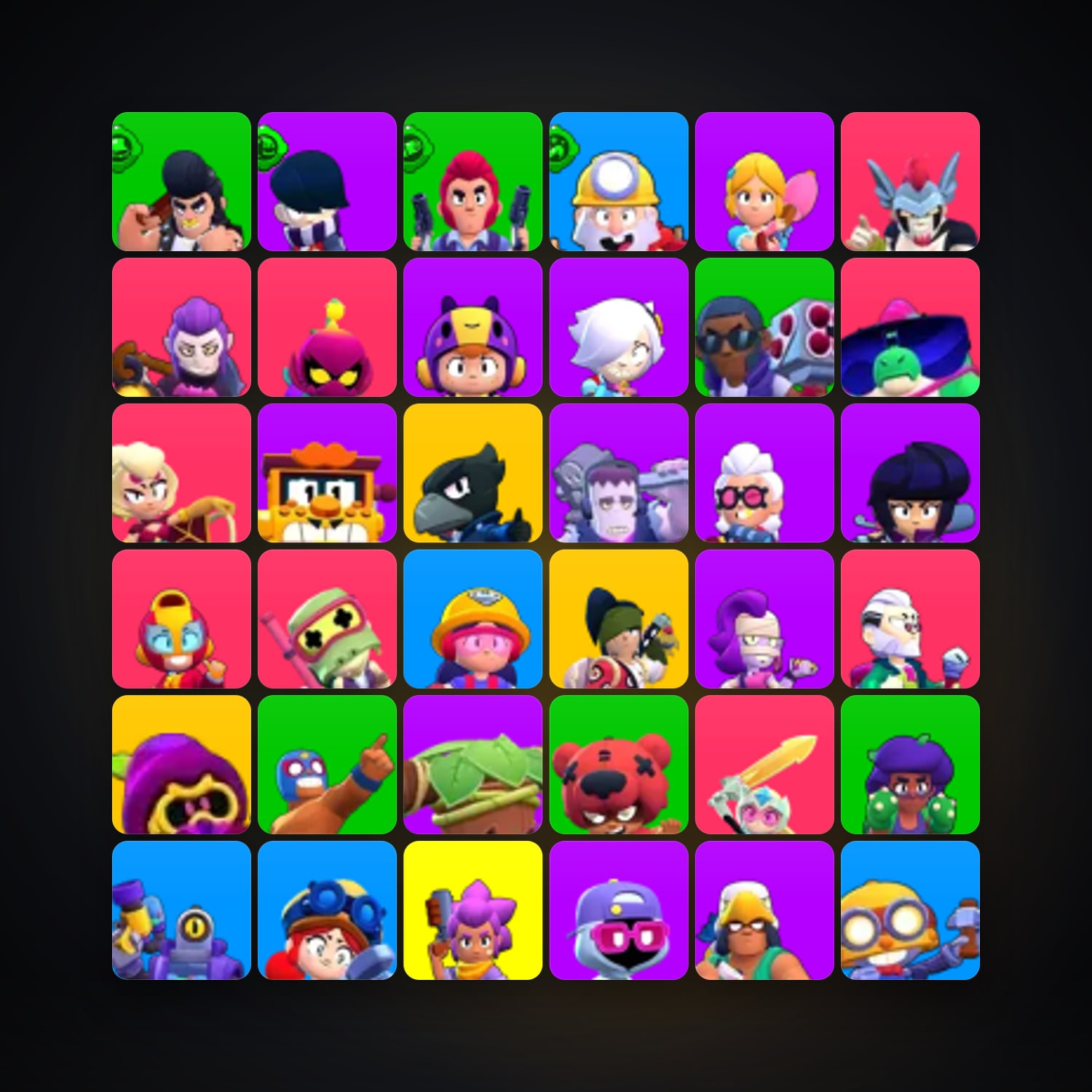60 Brawlers | 17.5K Trophies — Supercell Account — HabibiAccounts