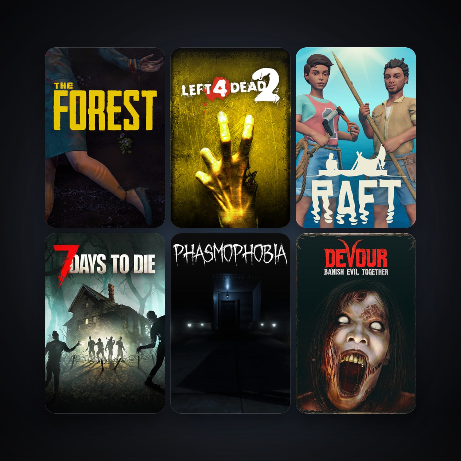 Left 4 Dead + Left 4 Dead 2, 28 games, clean — HabibiAccounts