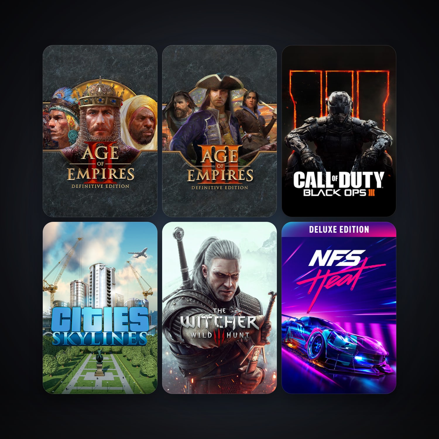Cities: Skylines + Age of Mythology: Extended Edition, 34 games, clean — HabibiAccounts